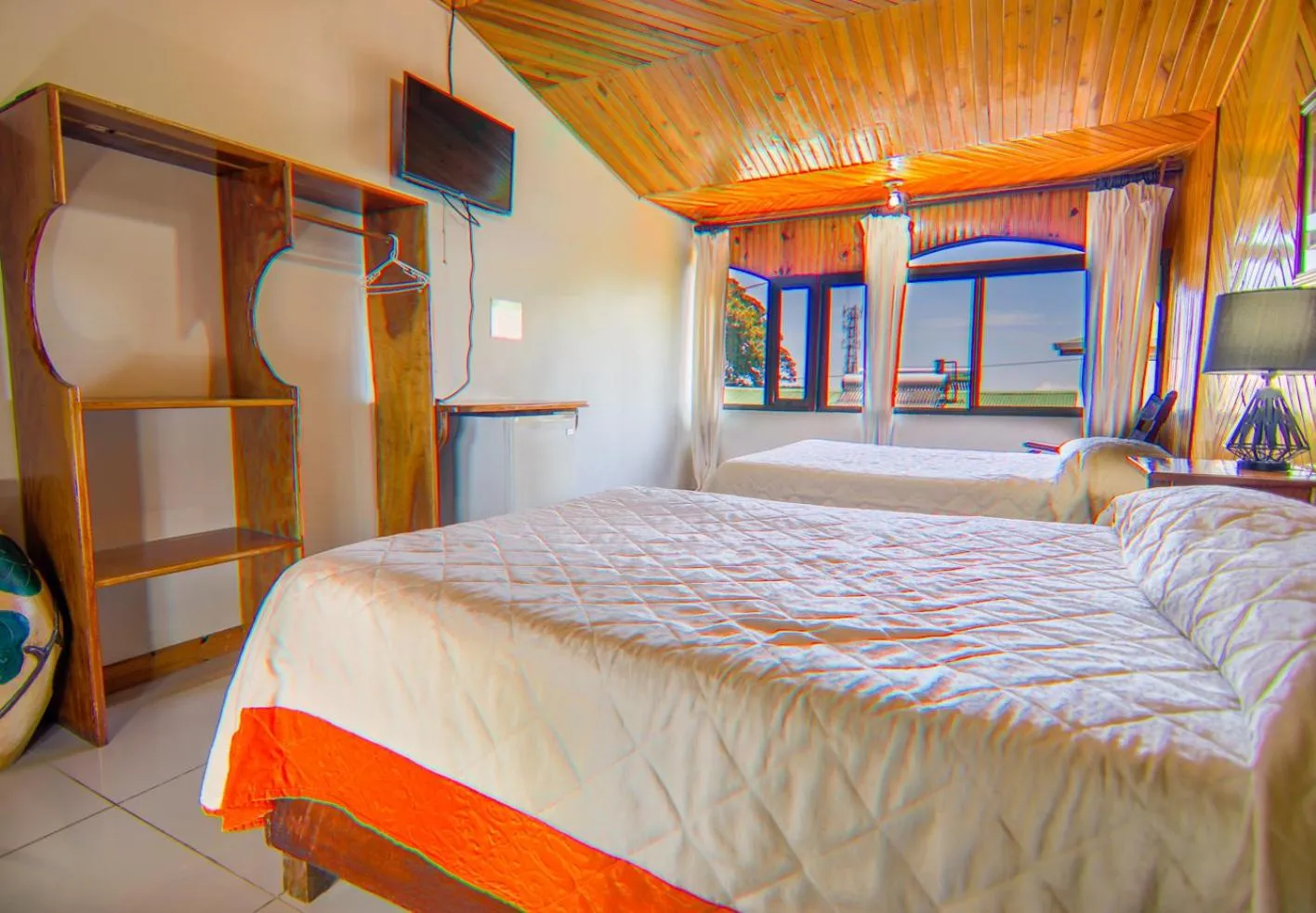 Bed in Hotel Don Taco