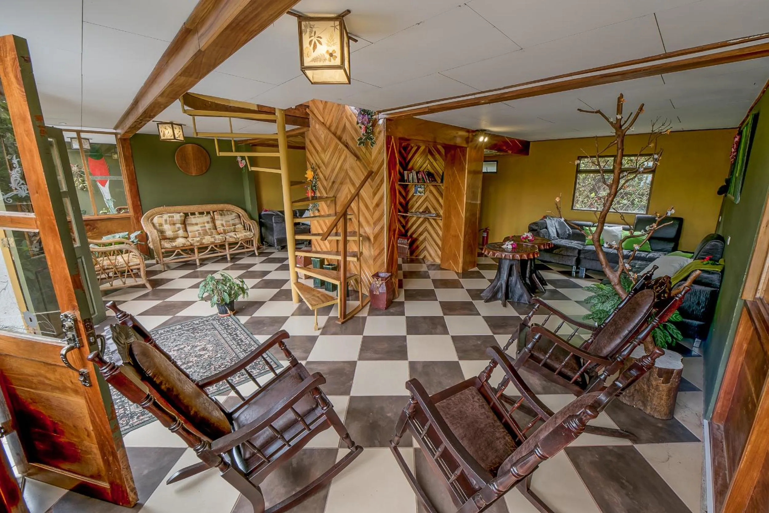 Communal lounge/ TV room in Hotel Don Taco