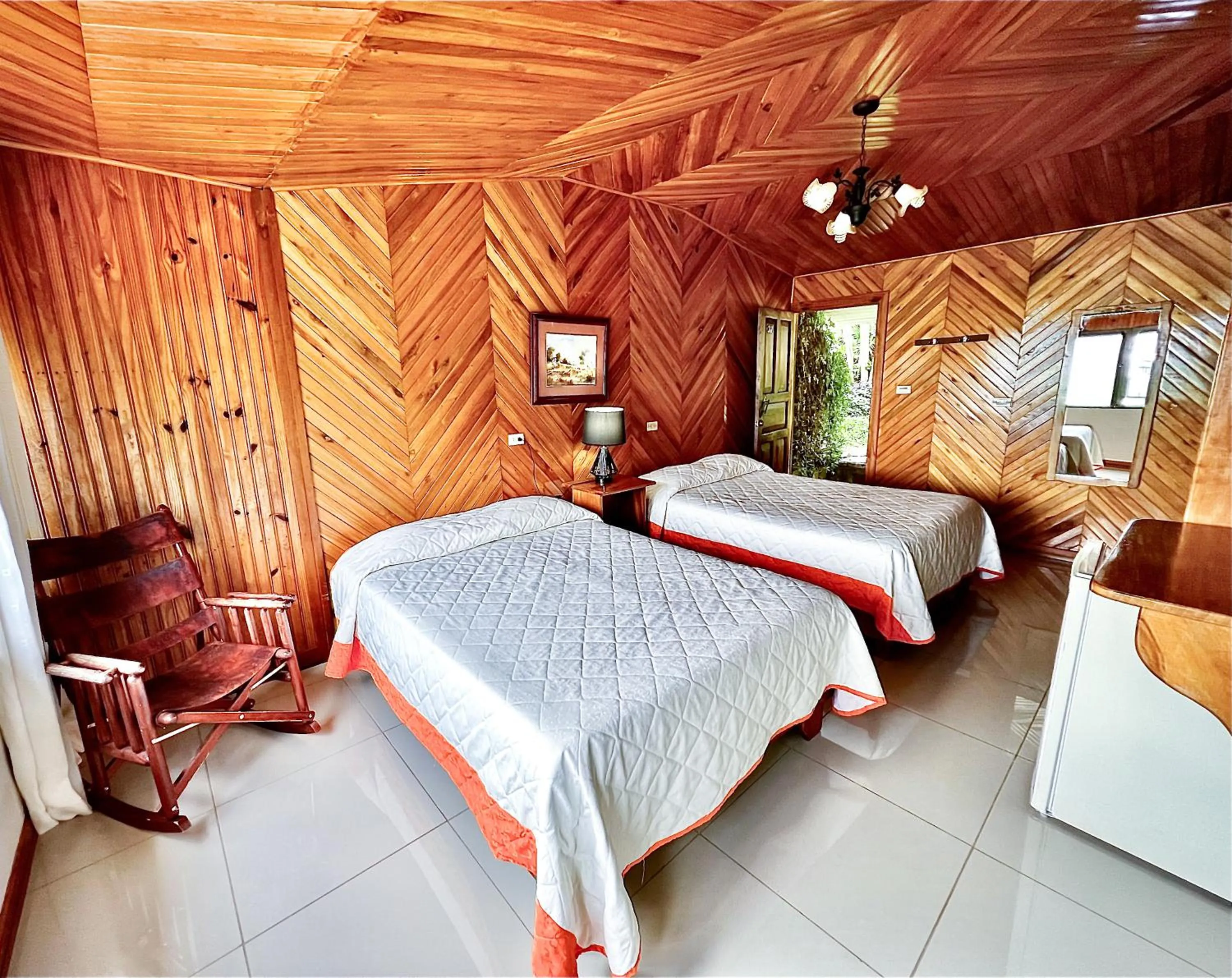 Bed in Hotel Don Taco