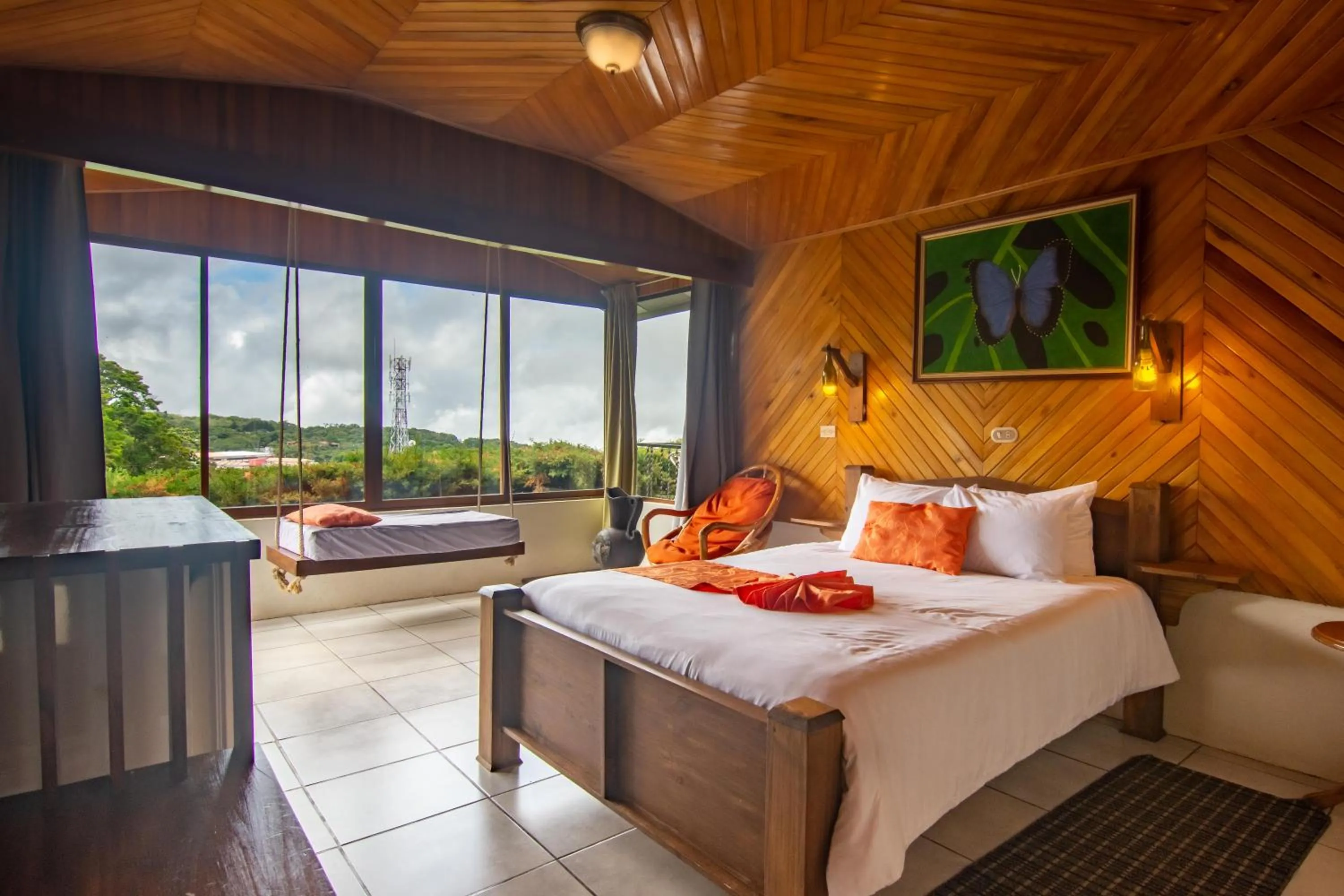 Bed in Hotel Don Taco