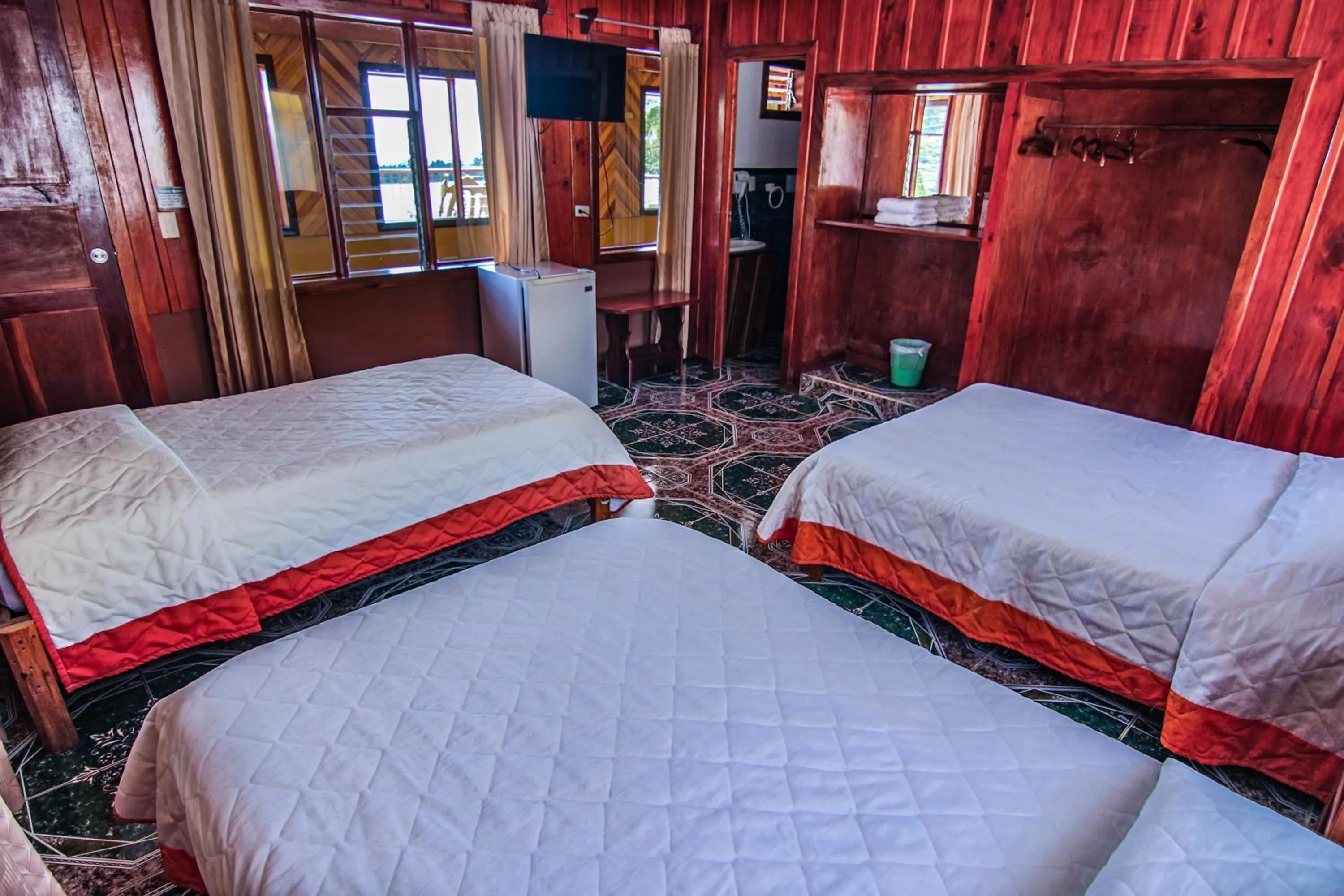 Bed in Hotel Don Taco