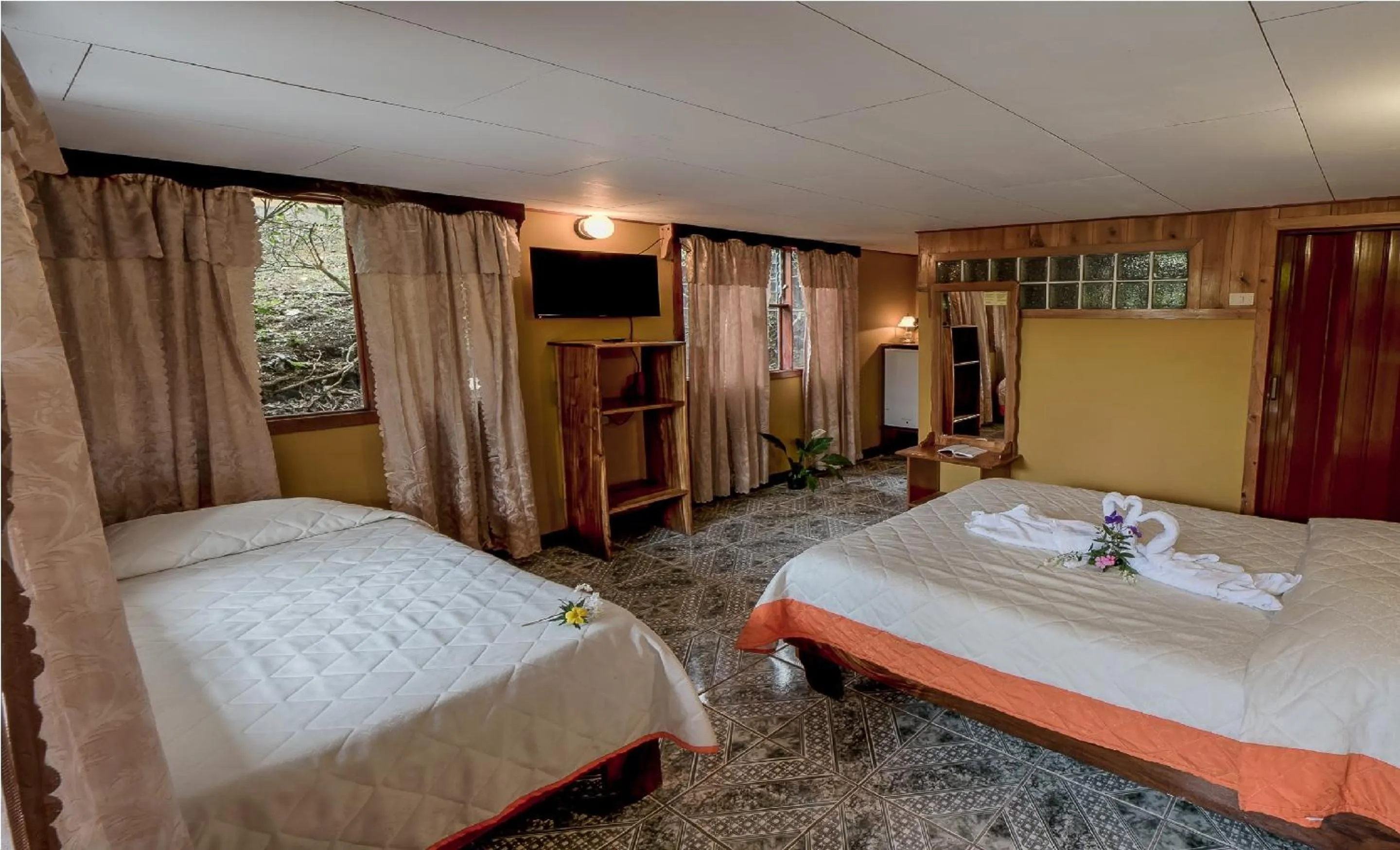 Bed in Hotel Don Taco