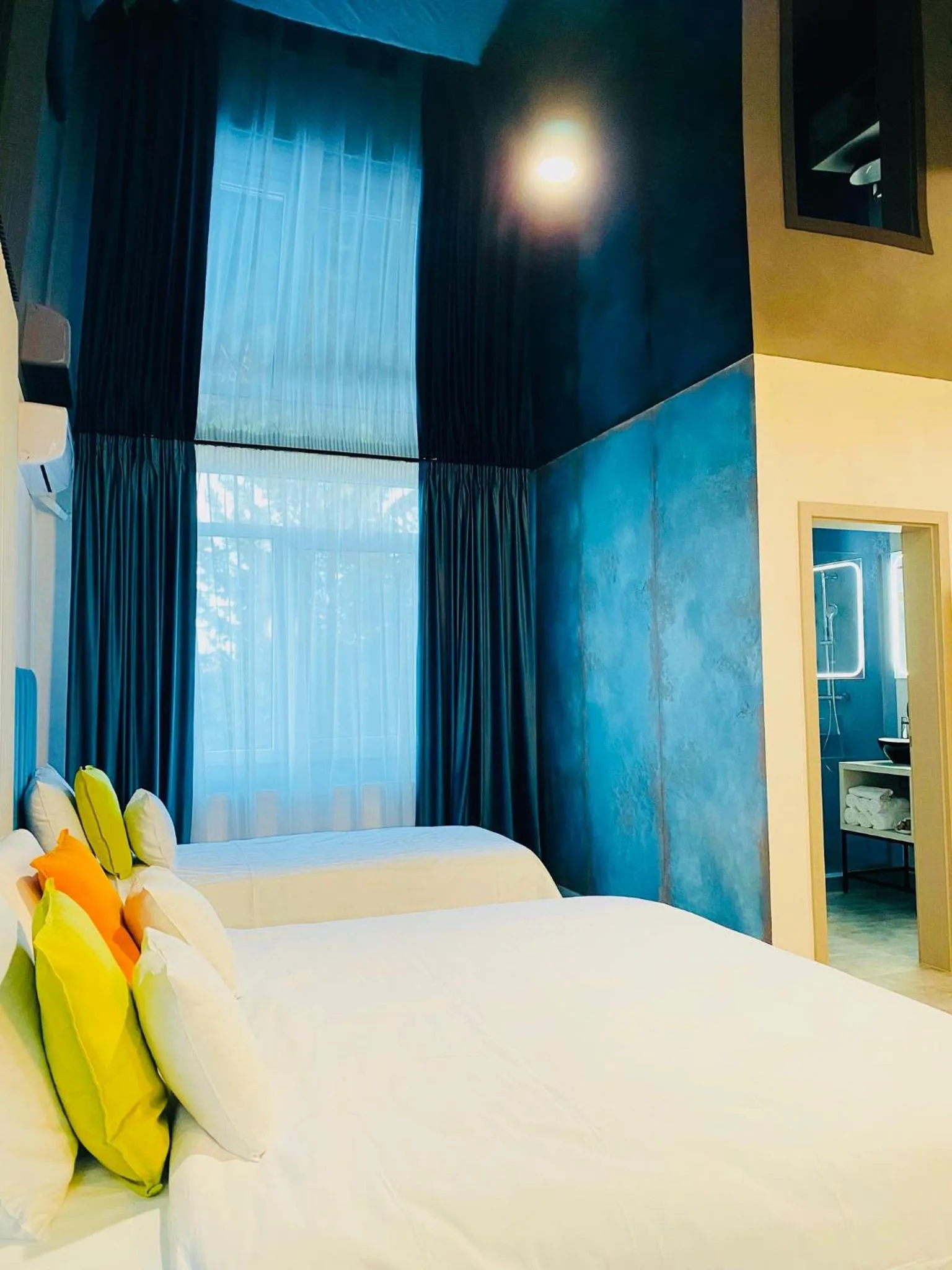 Bed in HOTEL MAREA NEAGRA Mamaia