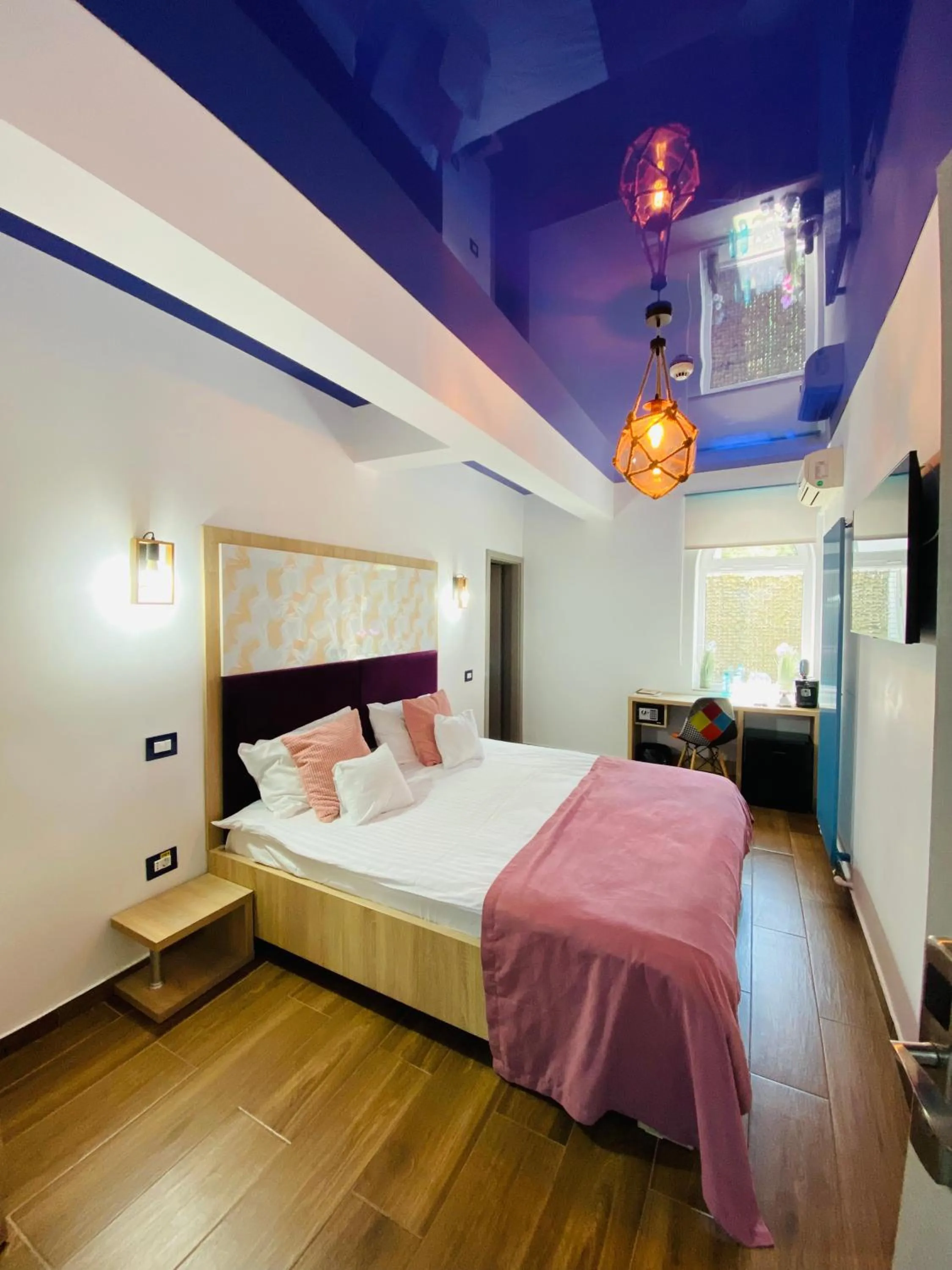 Bed in HOTEL MAREA NEAGRA Mamaia