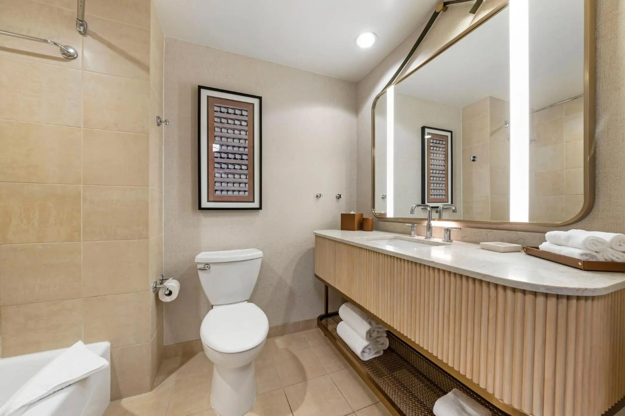 Bathroom in Omni San Diego Hotel at the Ballpark