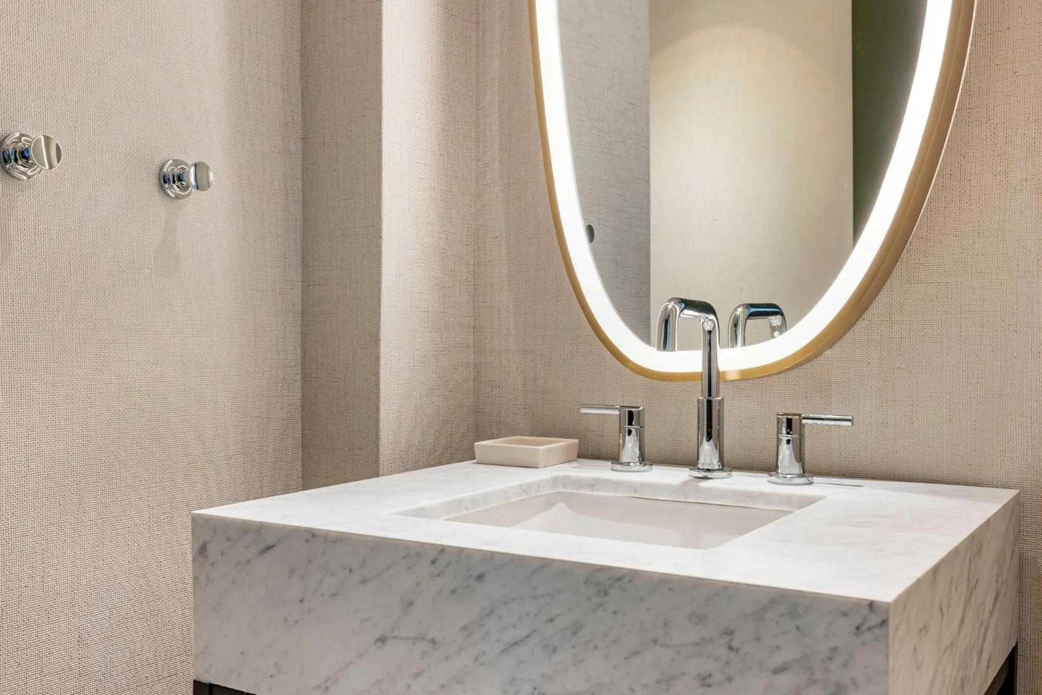 Bathroom in Omni San Diego Hotel at the Ballpark