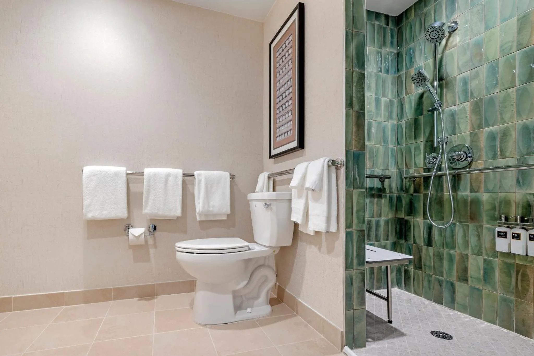 Bathroom in Omni San Diego Hotel at the Ballpark