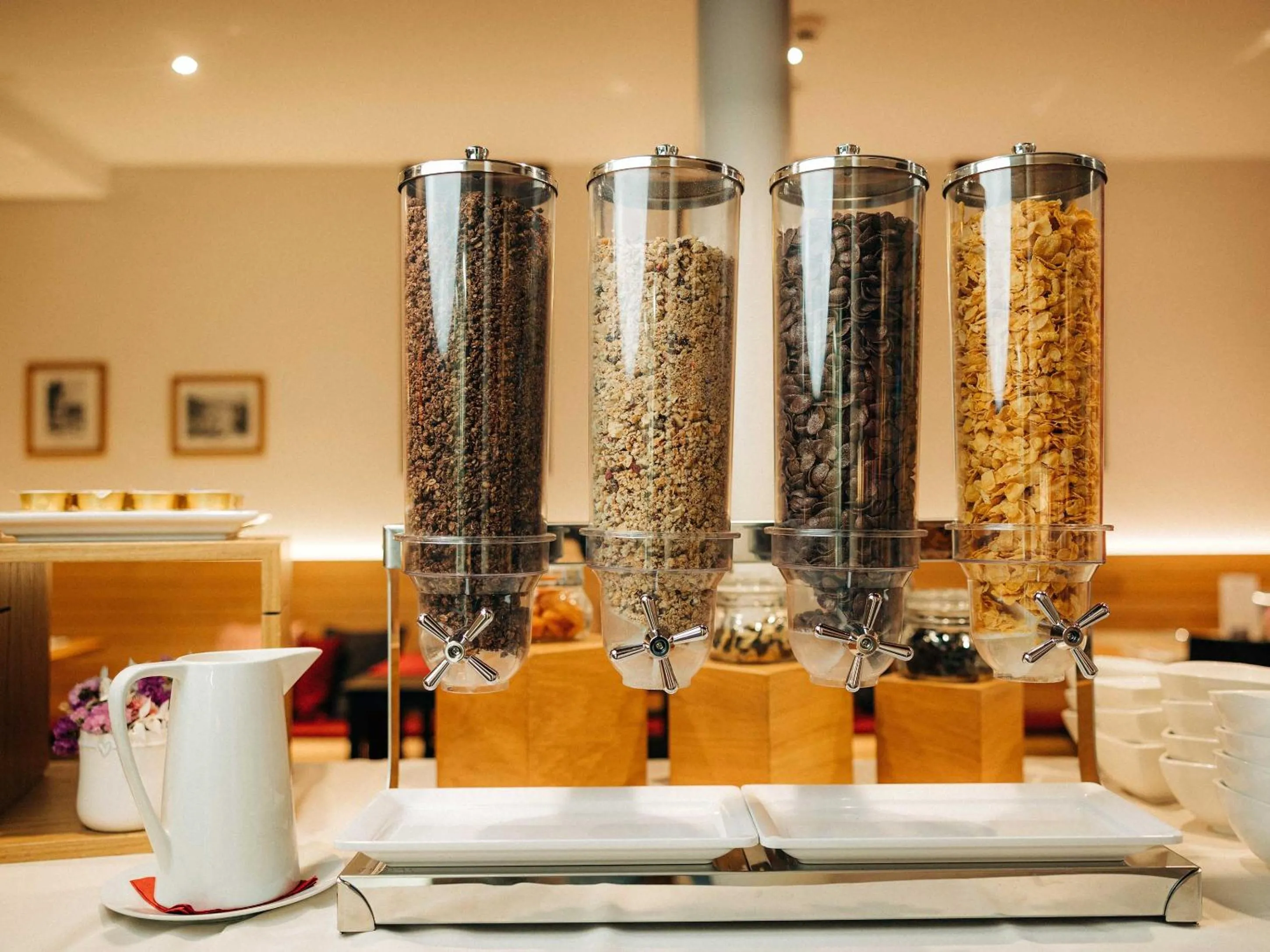 Buffet breakfast in Hotel Krone Thun