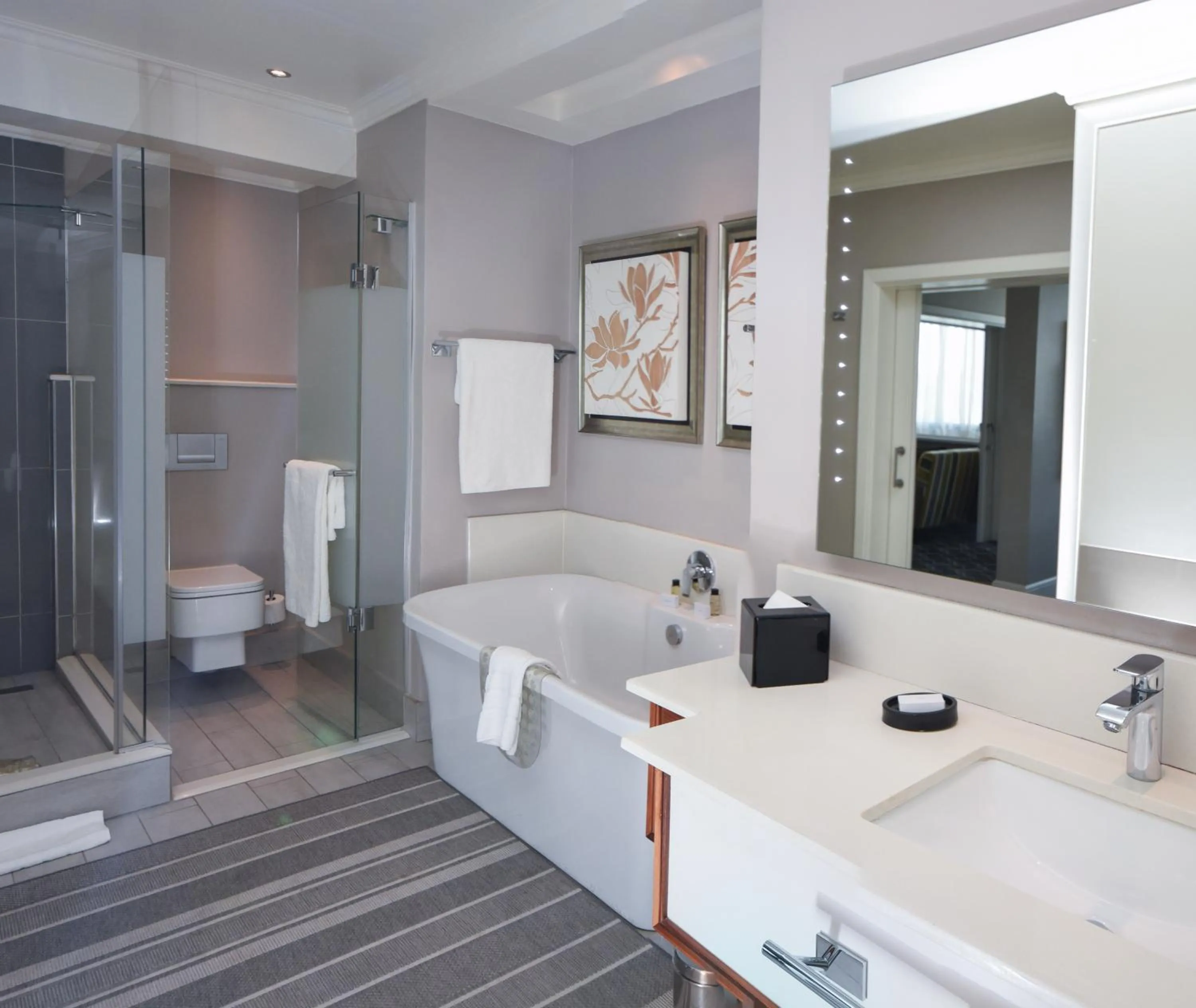 Shower in Riverside Sun