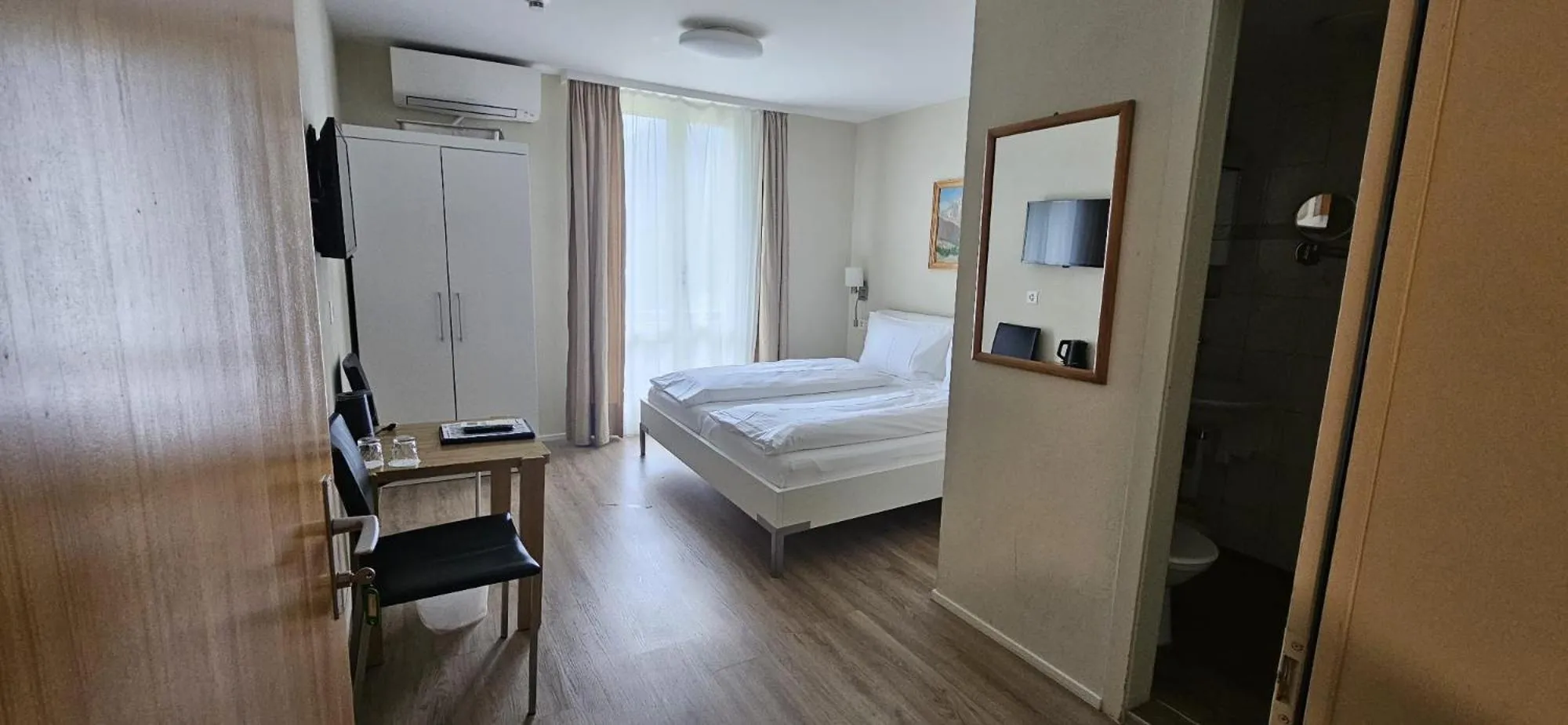 Photo of the whole room, Bed in Hotel Berghof Amaranth