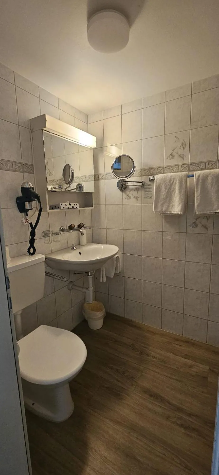 Toilet in Hotel Berghof Amaranth