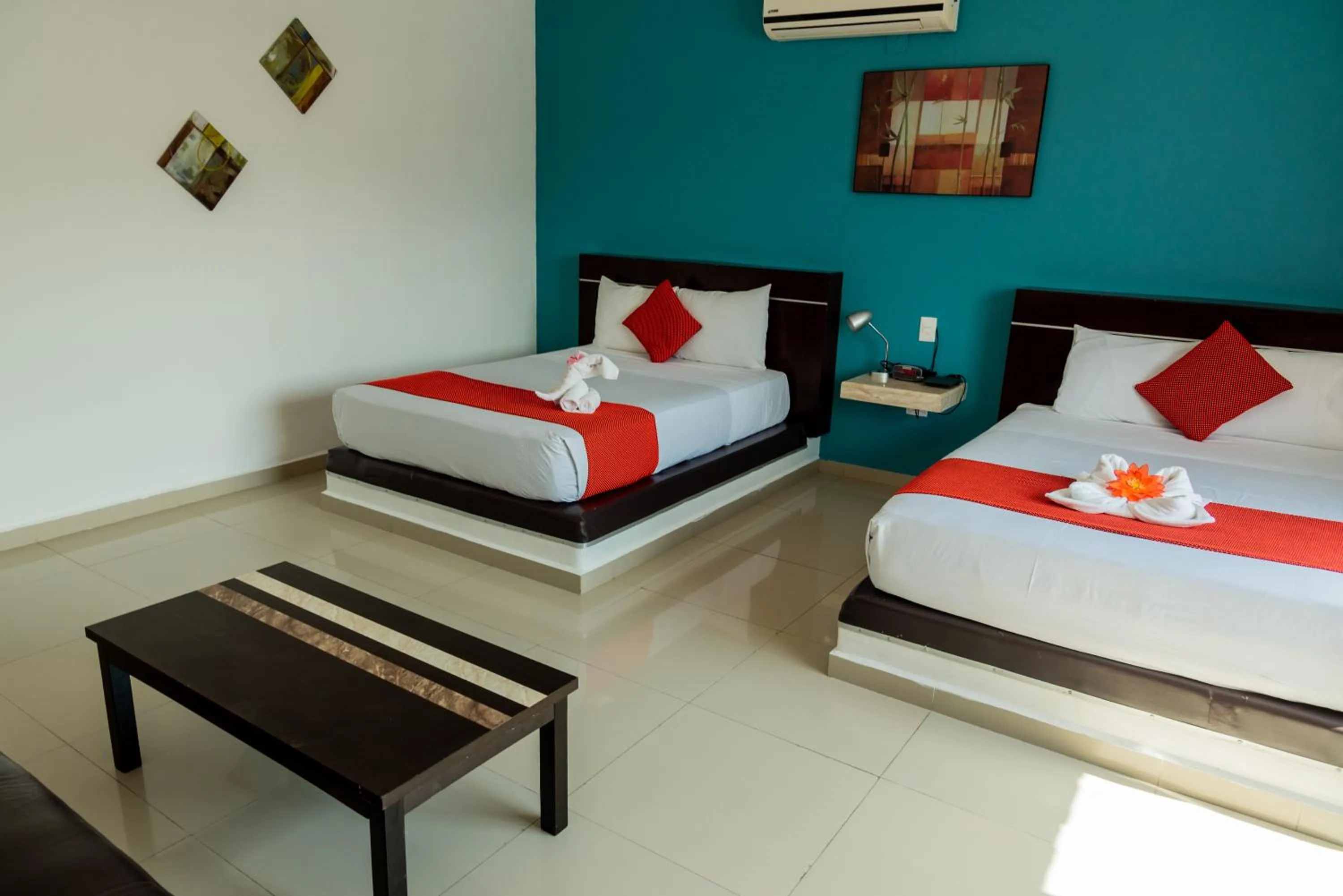 Bedroom, Bed in Hotel Playa Encantada