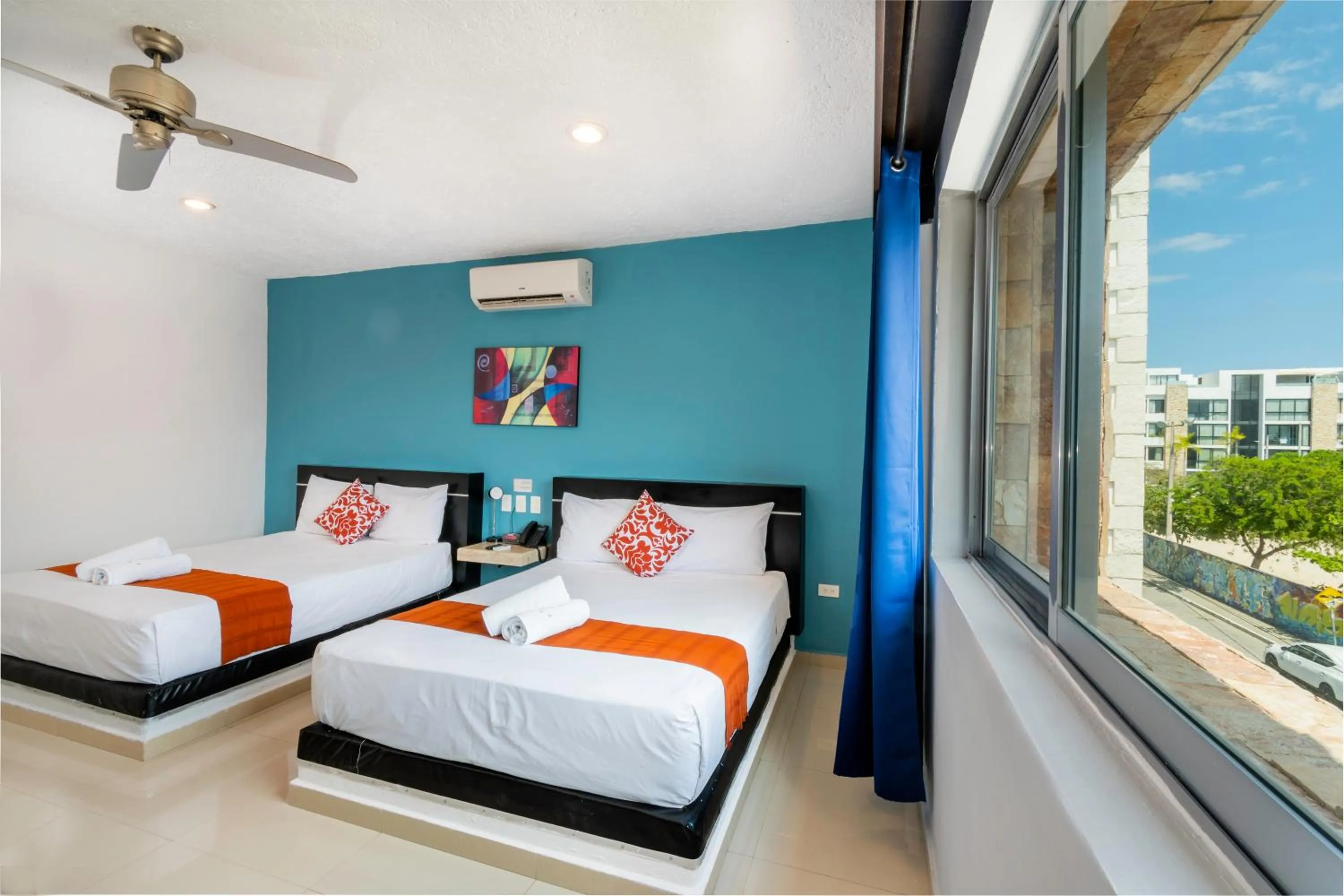 Bed in Hotel Playa Encantada