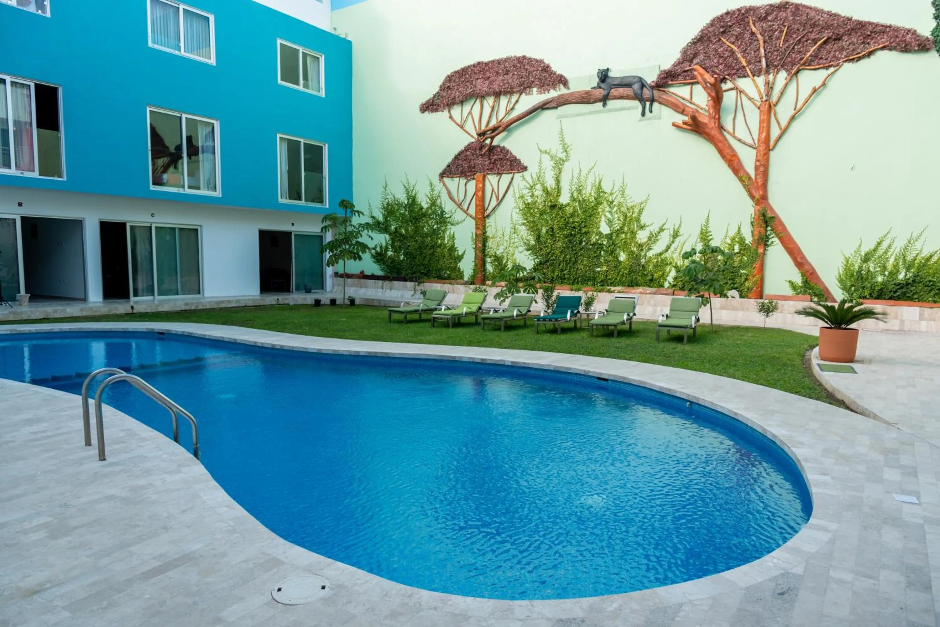 Swimming pool in Hotel Playa Encantada