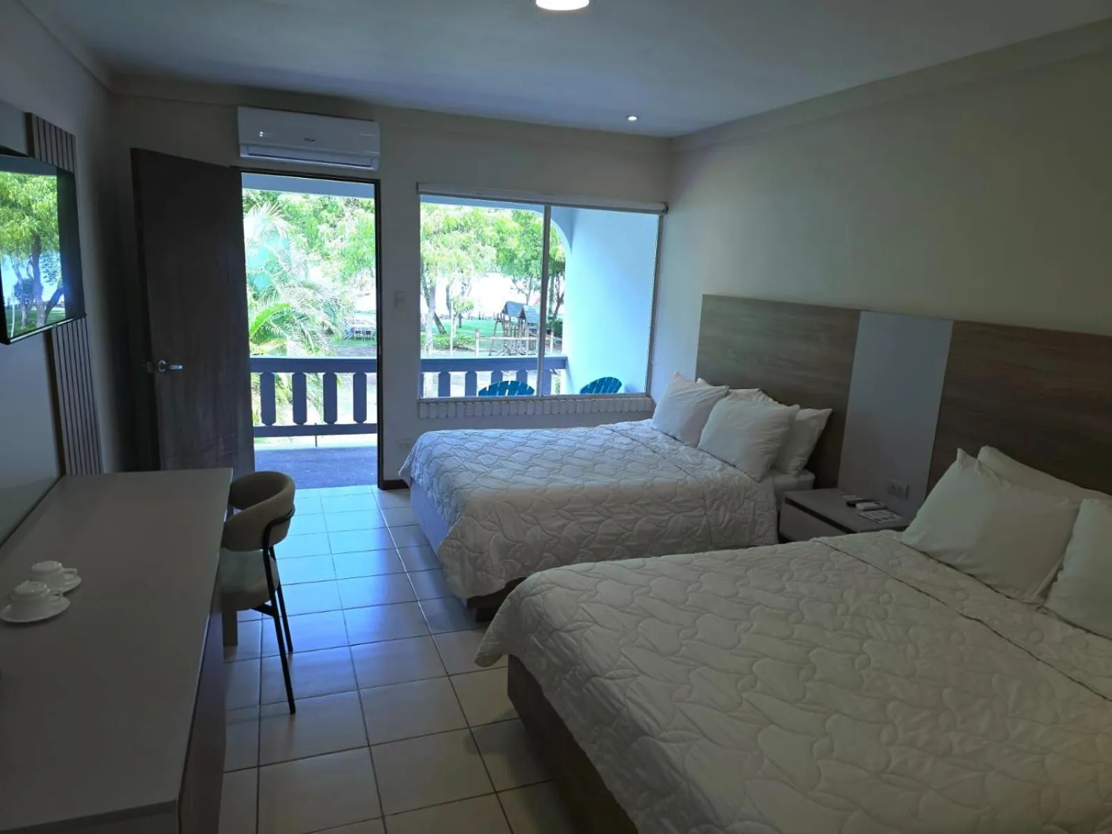 Bedroom, Bed in Puerto Azul Hotel