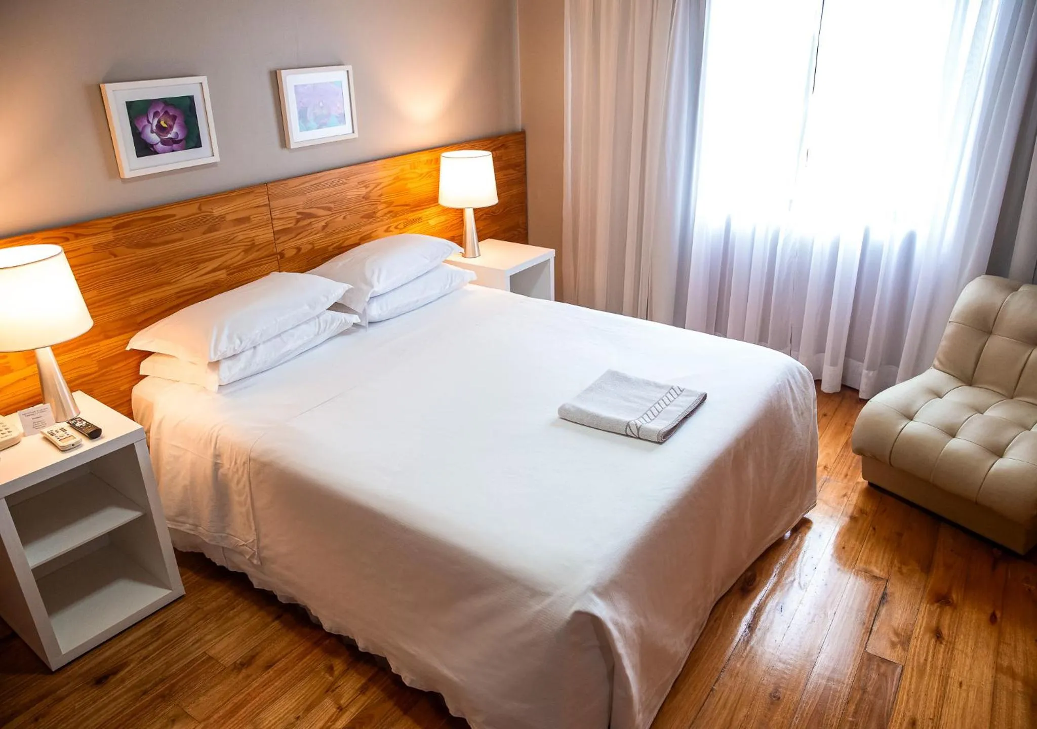 Bed in Planalto Hotel