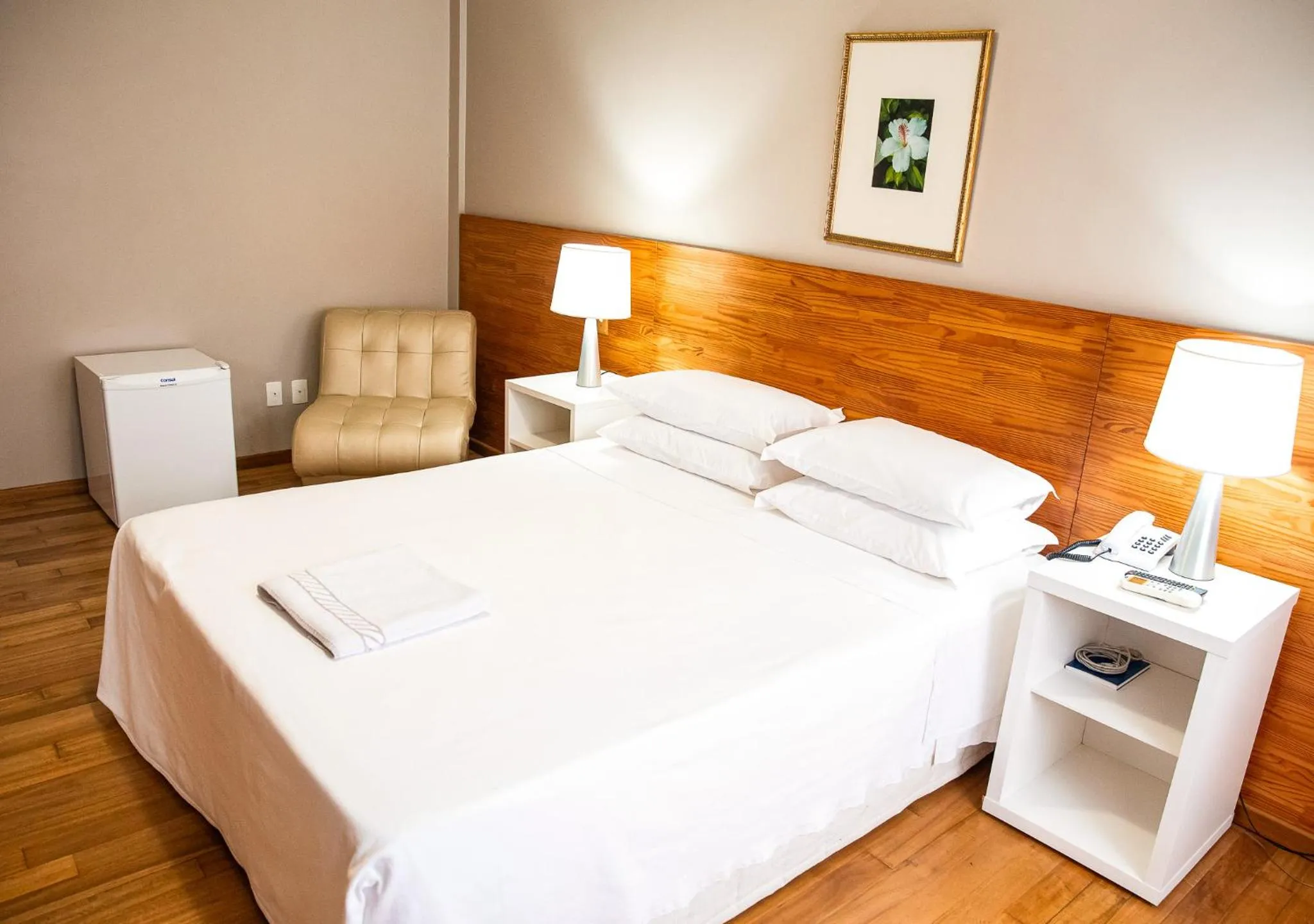 Bed in Planalto Hotel
