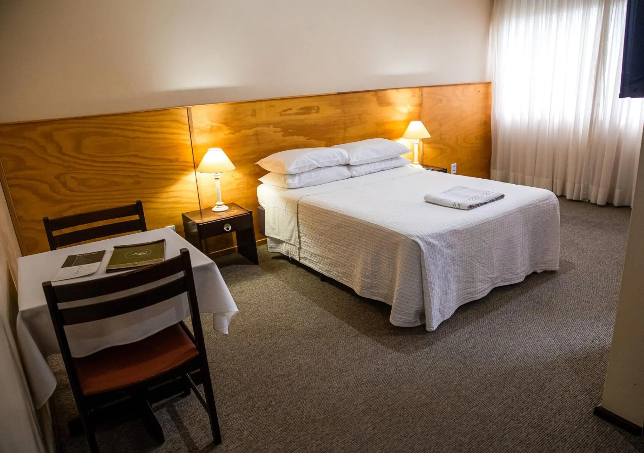 Bed in Planalto Hotel