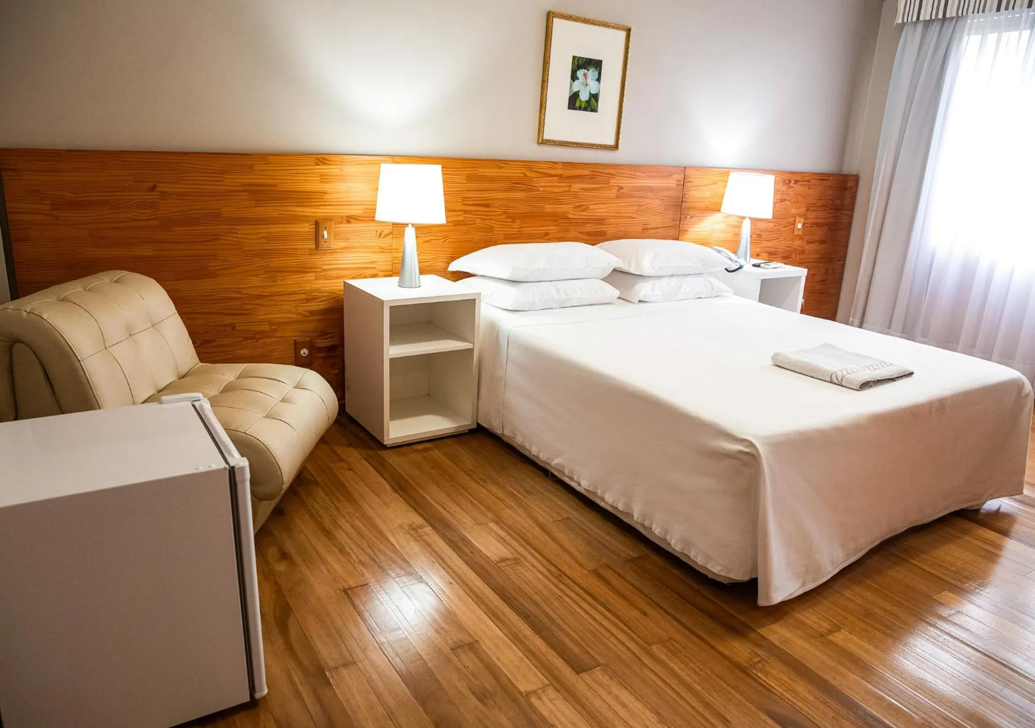 Bed in Planalto Hotel