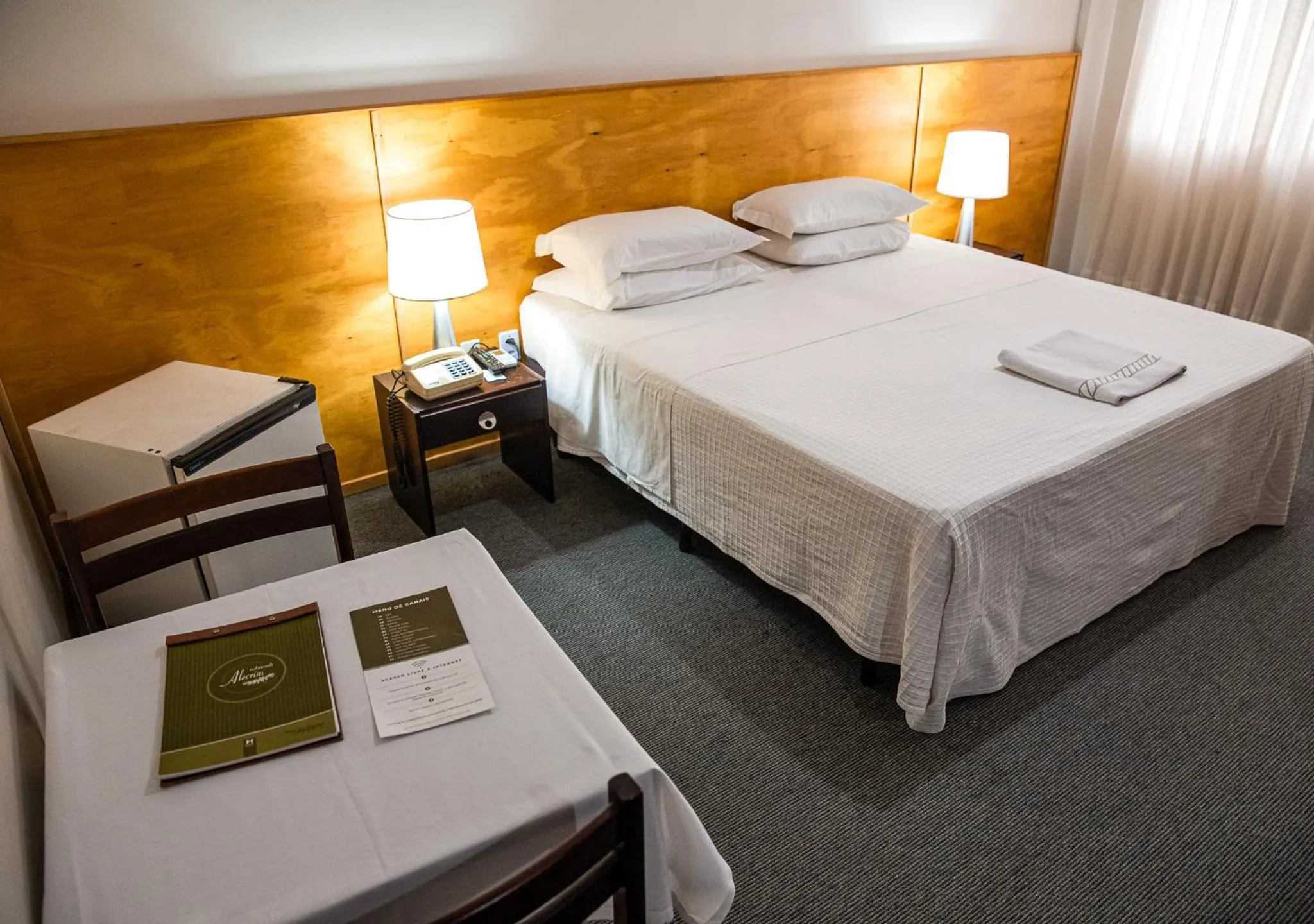 Bed in Planalto Hotel