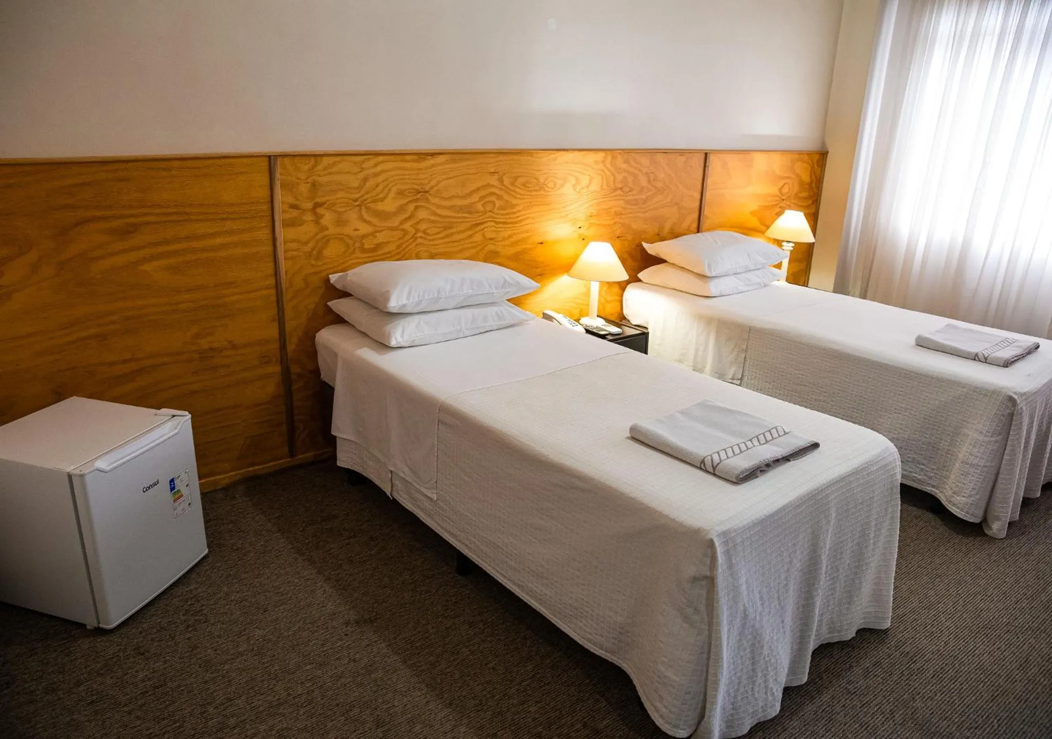 Bed in Planalto Hotel