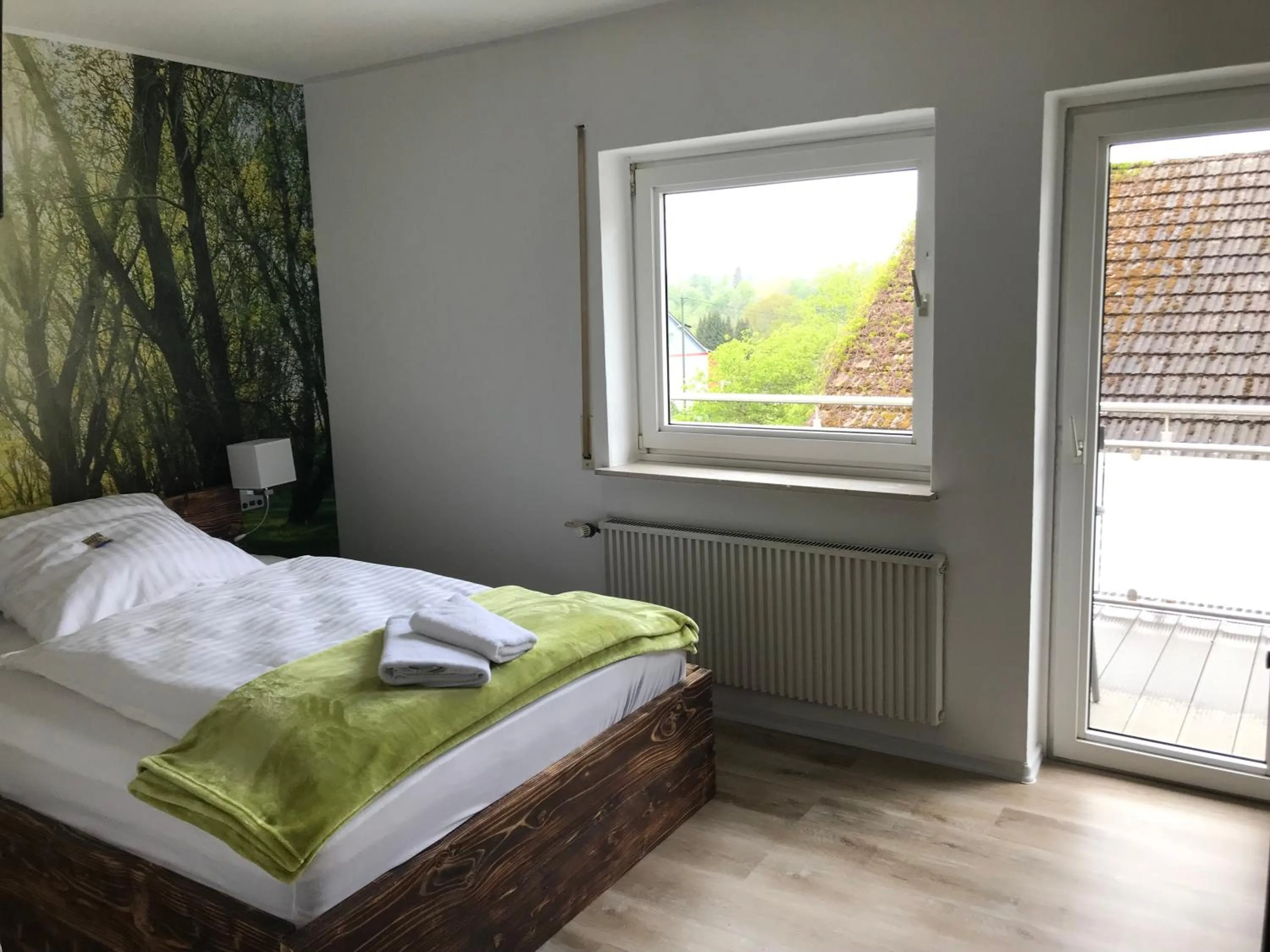 Bed in Landgasthof Zum Dorfkrug