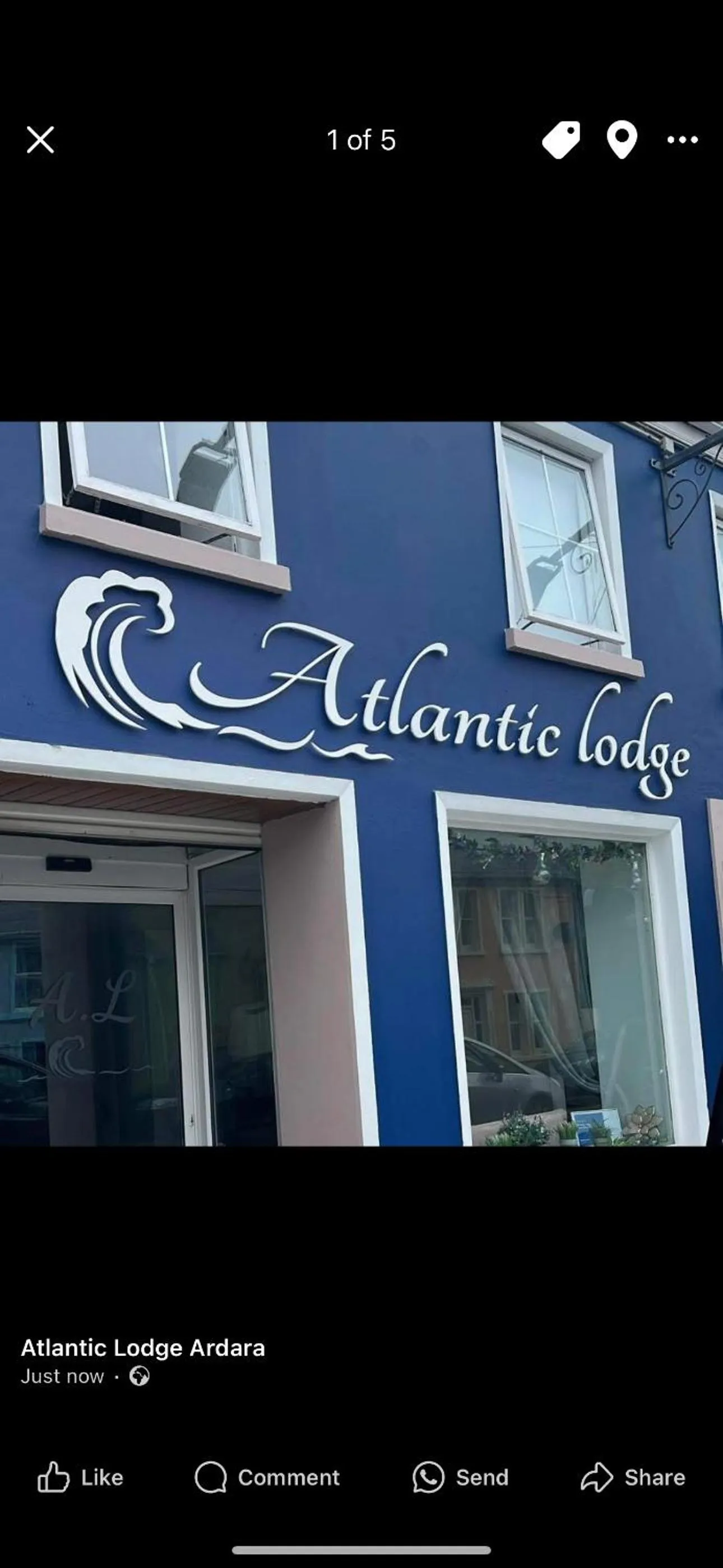 Atlantic Lodge, Main Street Ardara