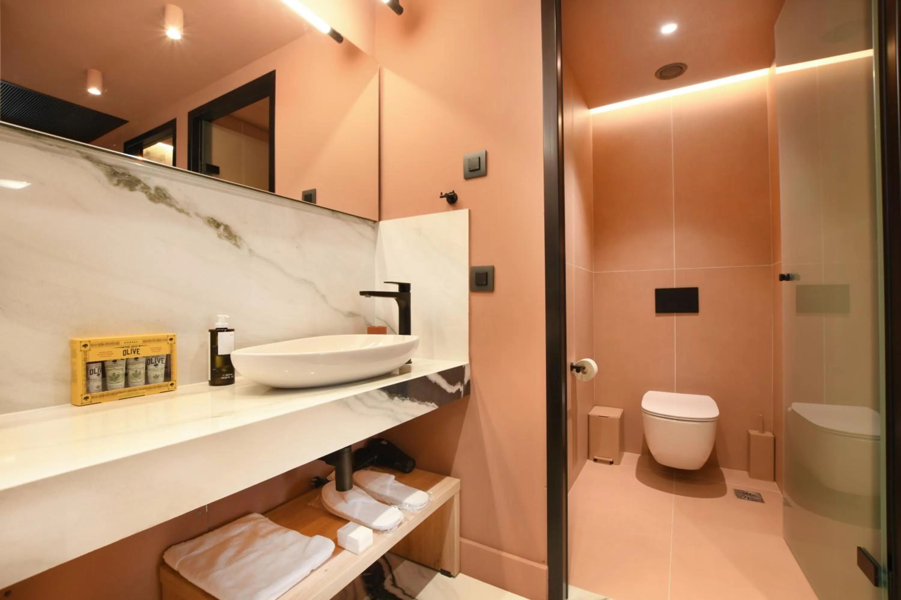 Toilet in Pavo Art Hotel