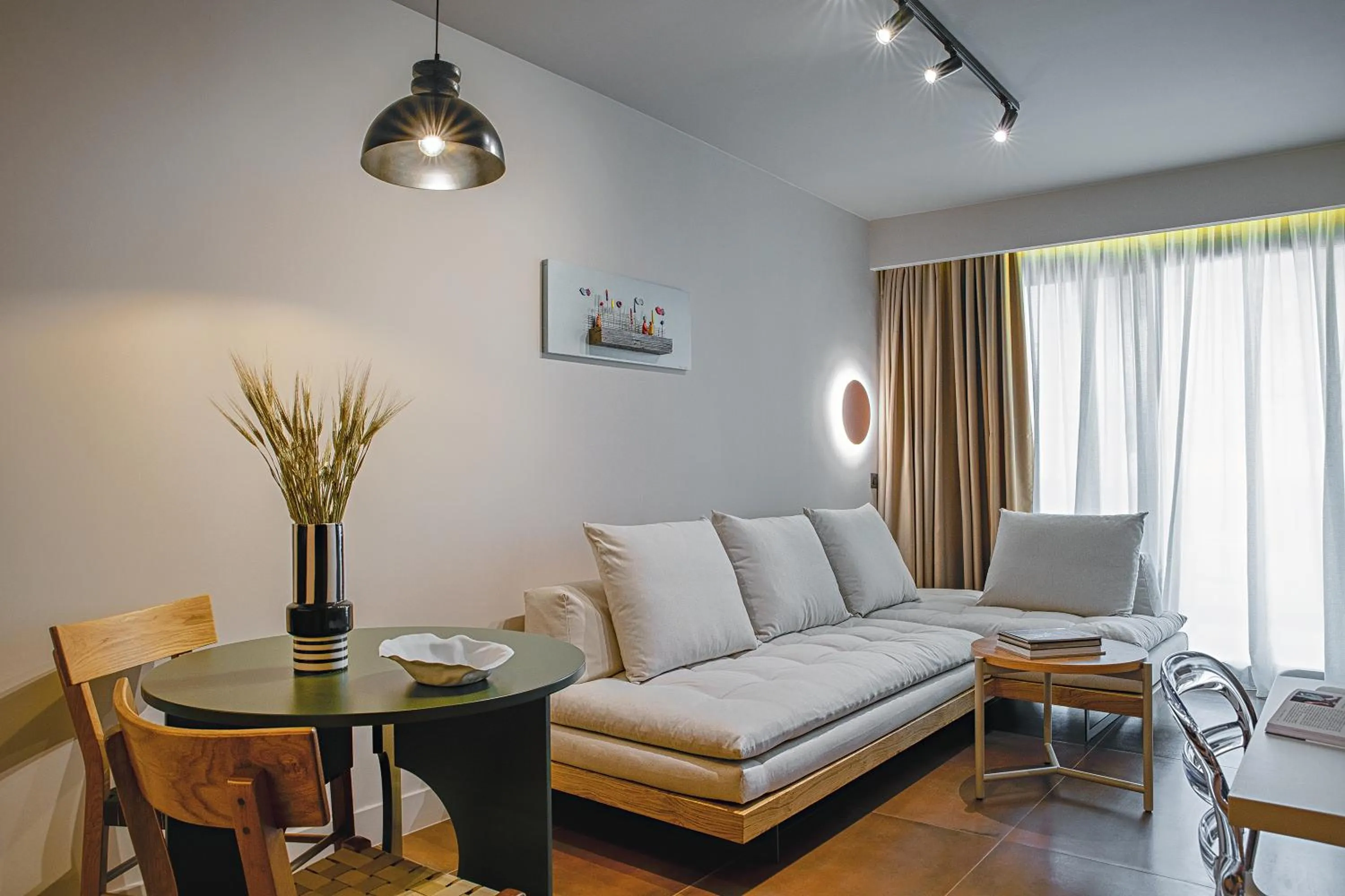 Living room in Pavo Art Hotel