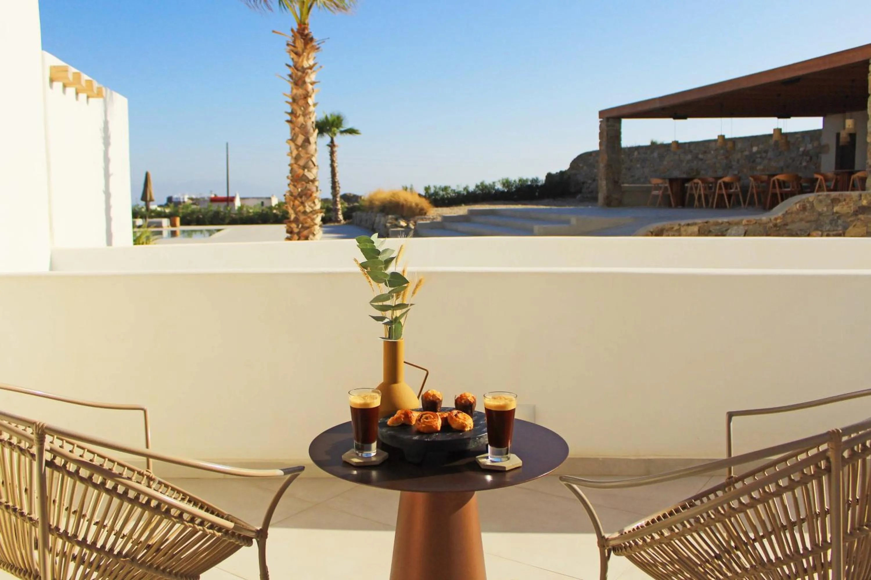 Breakfast in Adama Mykonos Boutique Hotel