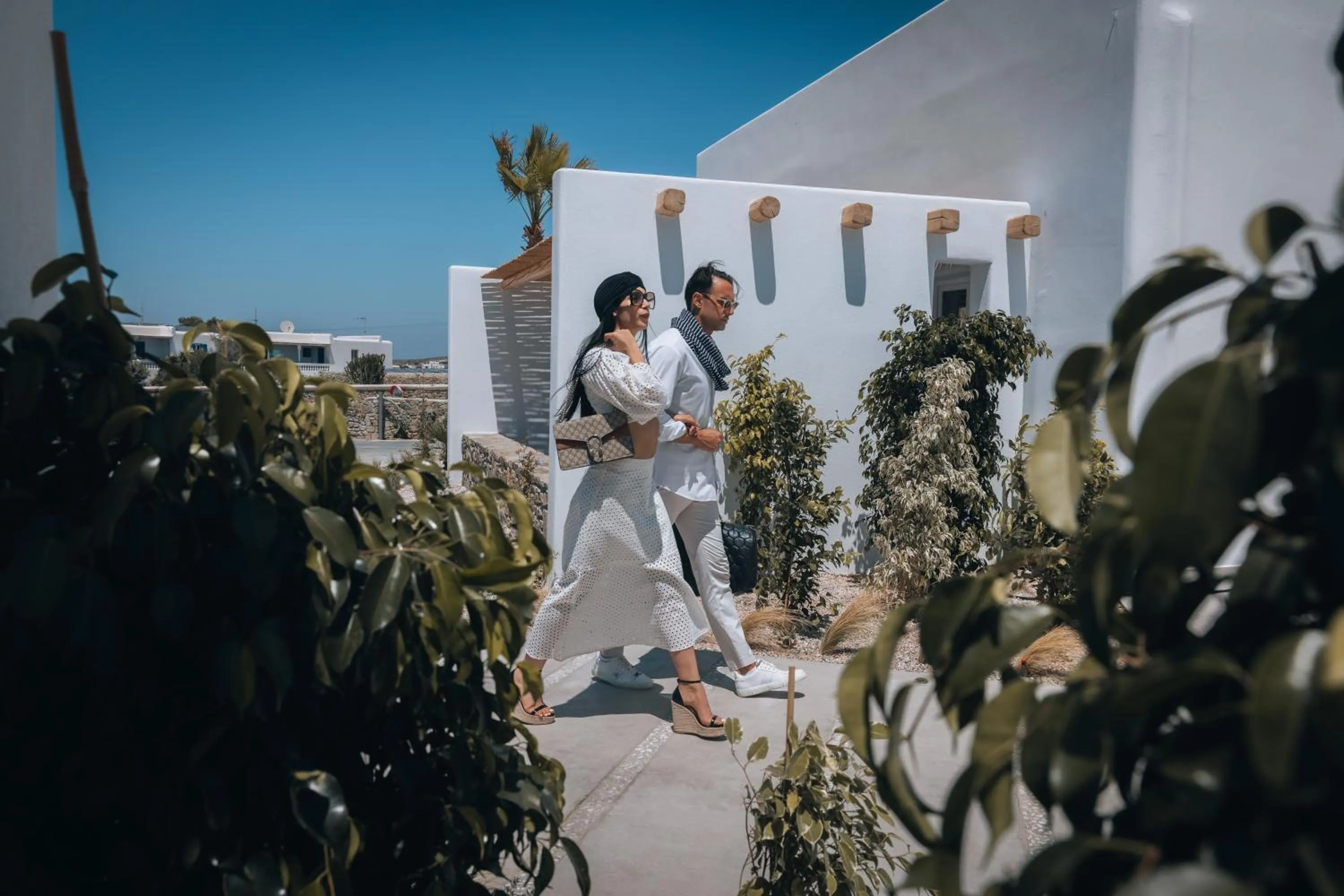 Facade/entrance in Adama Mykonos Boutique Hotel