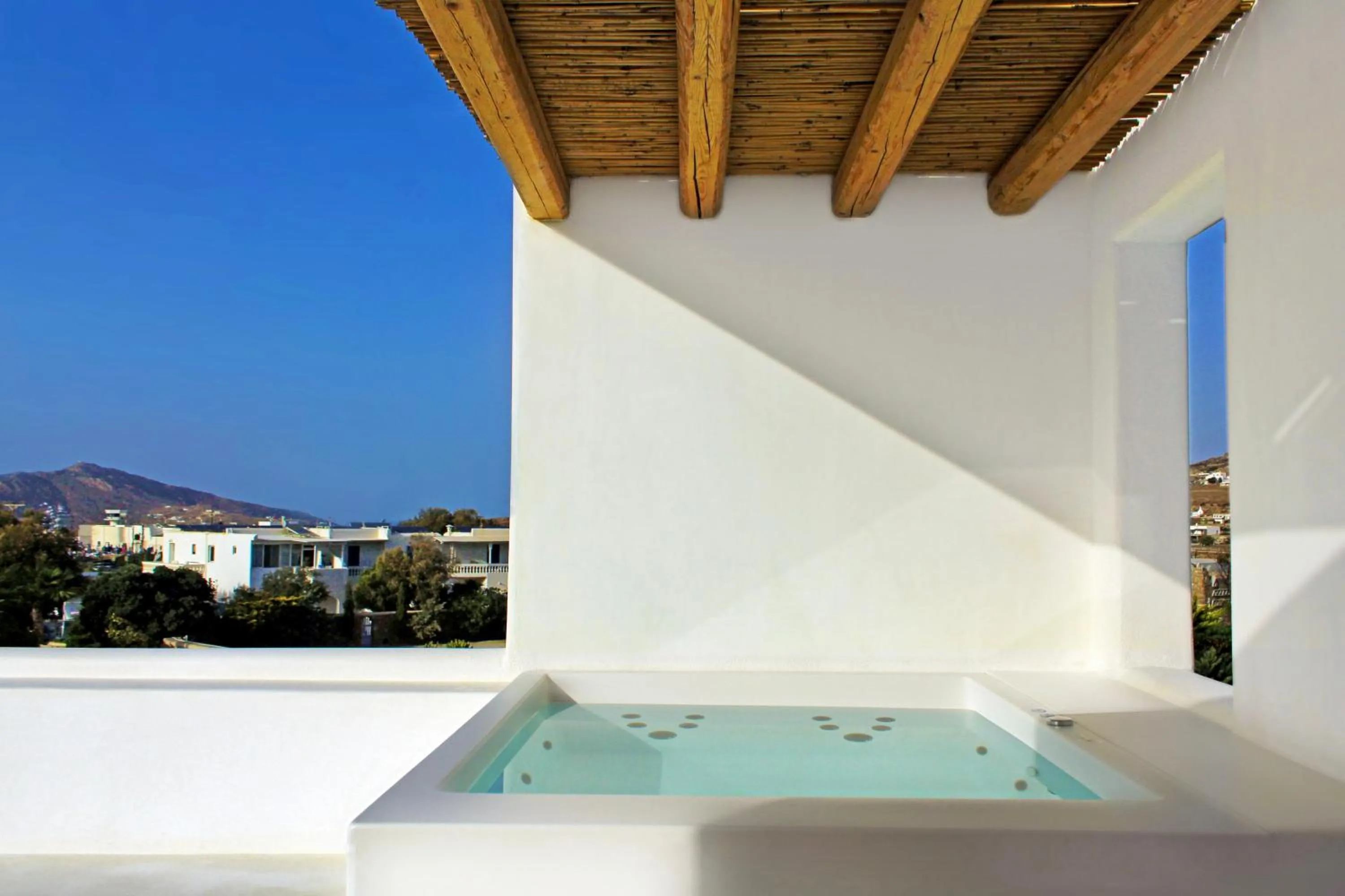 Hot Tub in Adama Mykonos Boutique Hotel