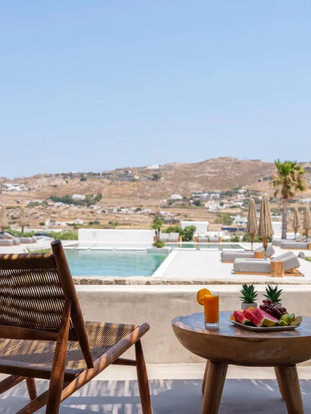 Junior Suite Pool Front in Adama Mykonos Boutique Hotel Junior Suite Pool Front in Adama Mykonos Boutique Hotel