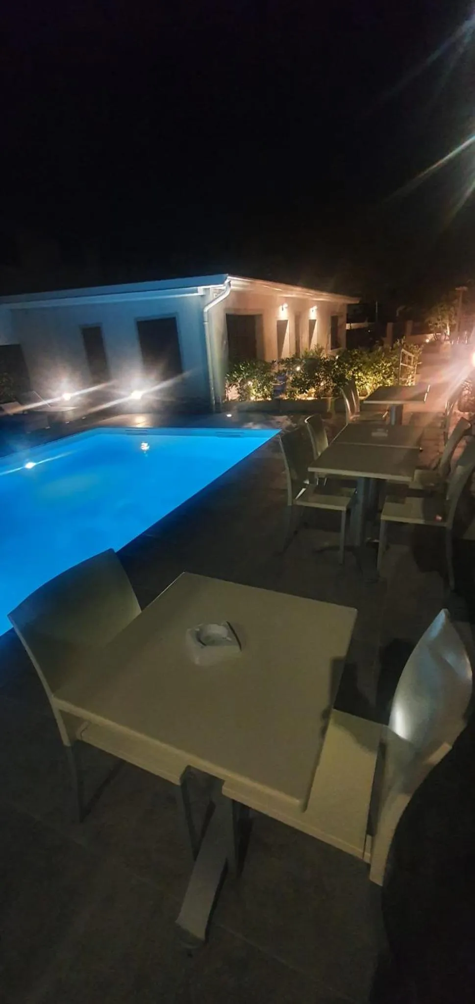 Swimming pool in Foresterie Lombarde B&B Villa Ambra