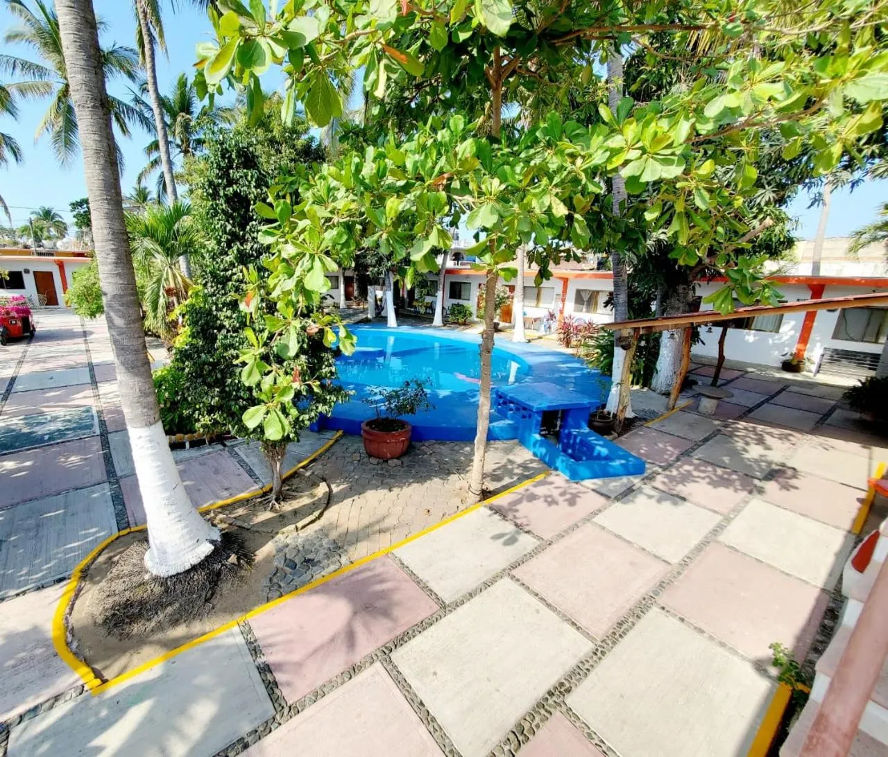 Property building in Hotel Oasis Melaque