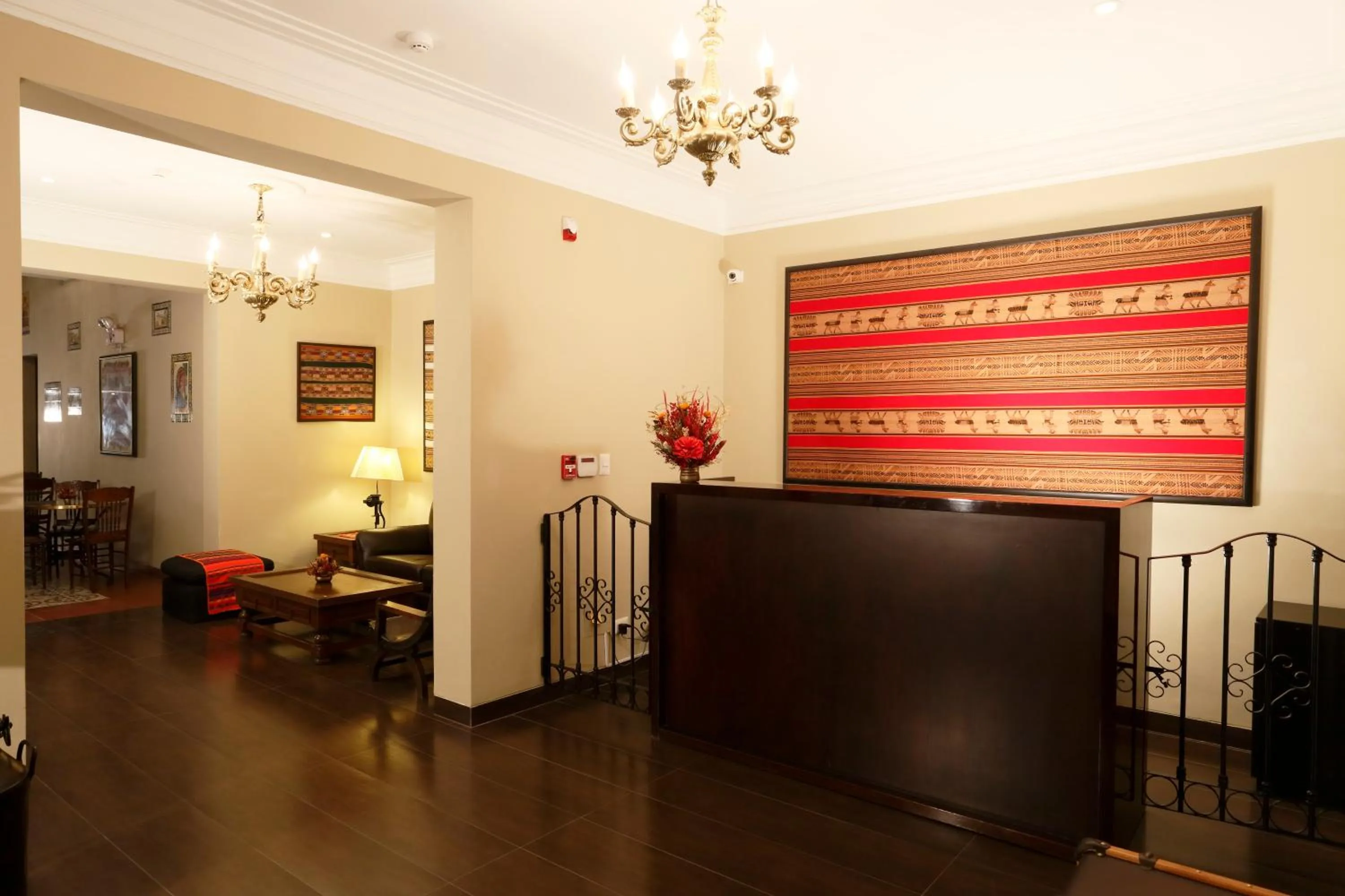 Lobby or reception in Casa Suyay