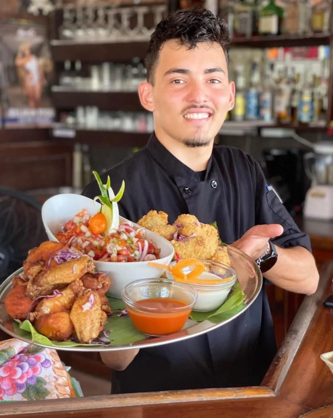 Staff in Orchid Bay Resort