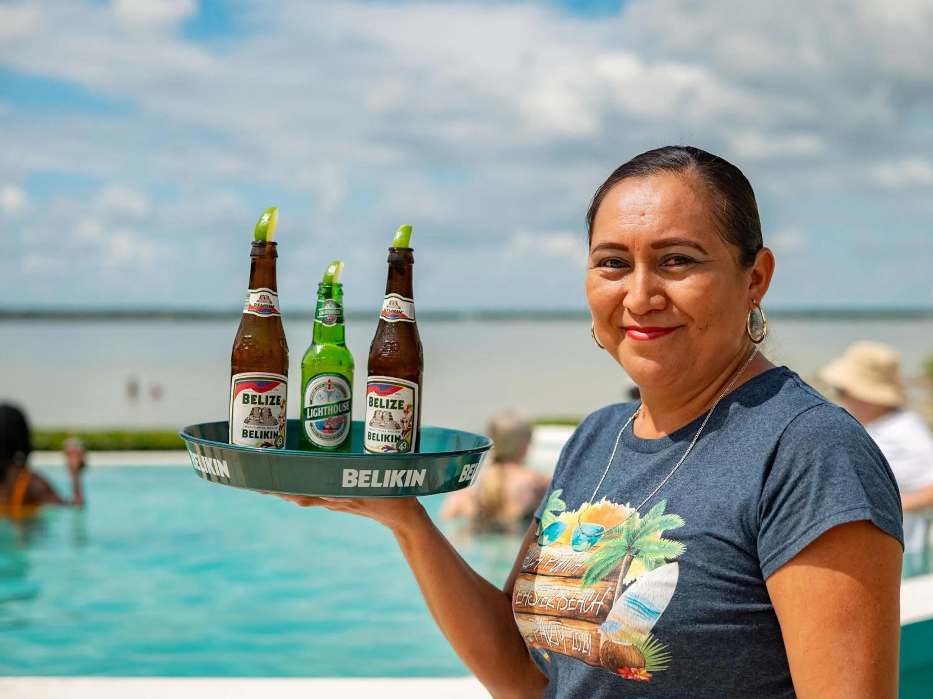 Staff in Orchid Bay Resort