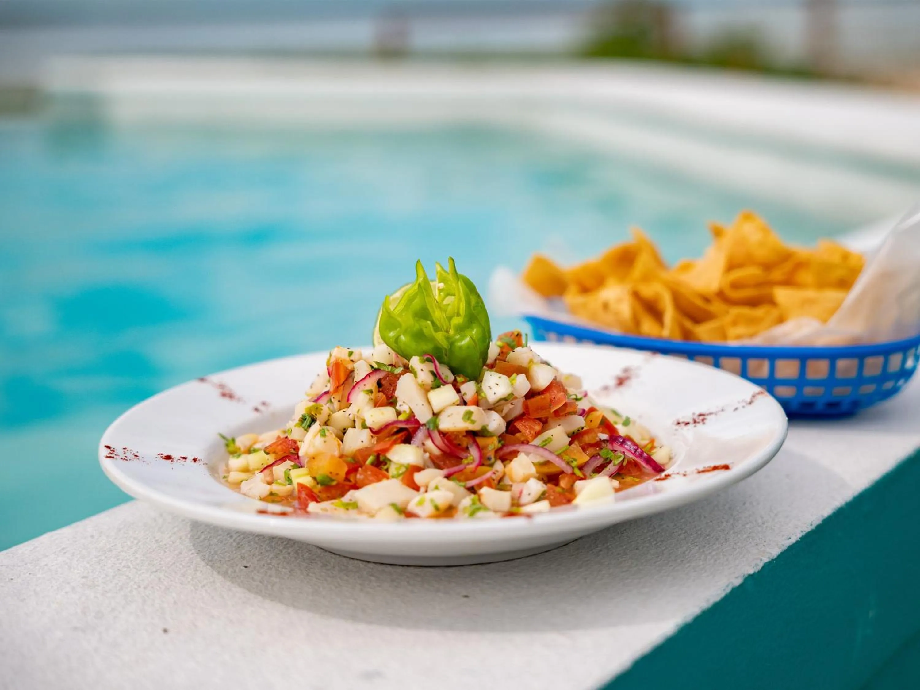 Food close-up in Orchid Bay Resort