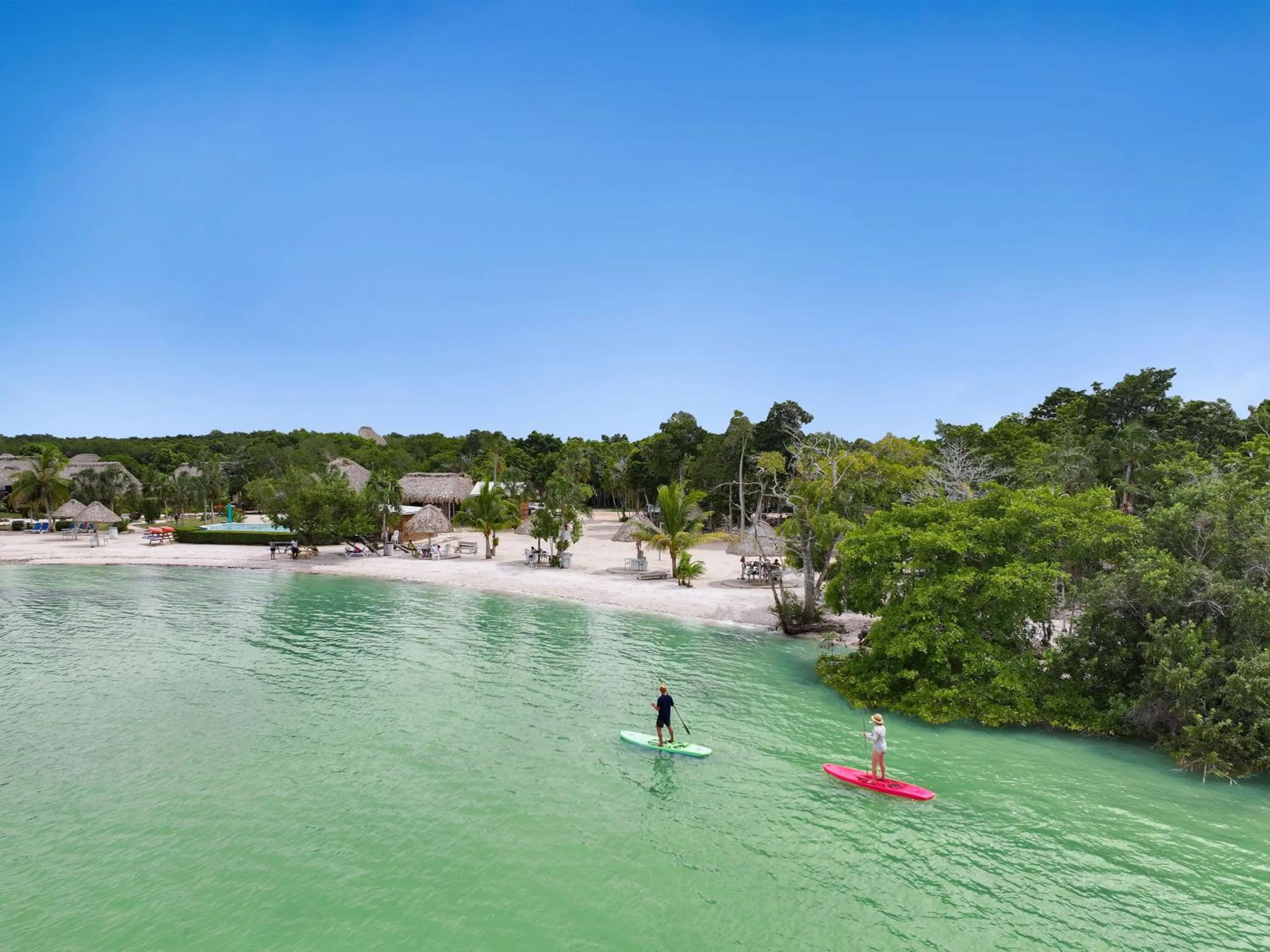 Property building in Orchid Bay Resort