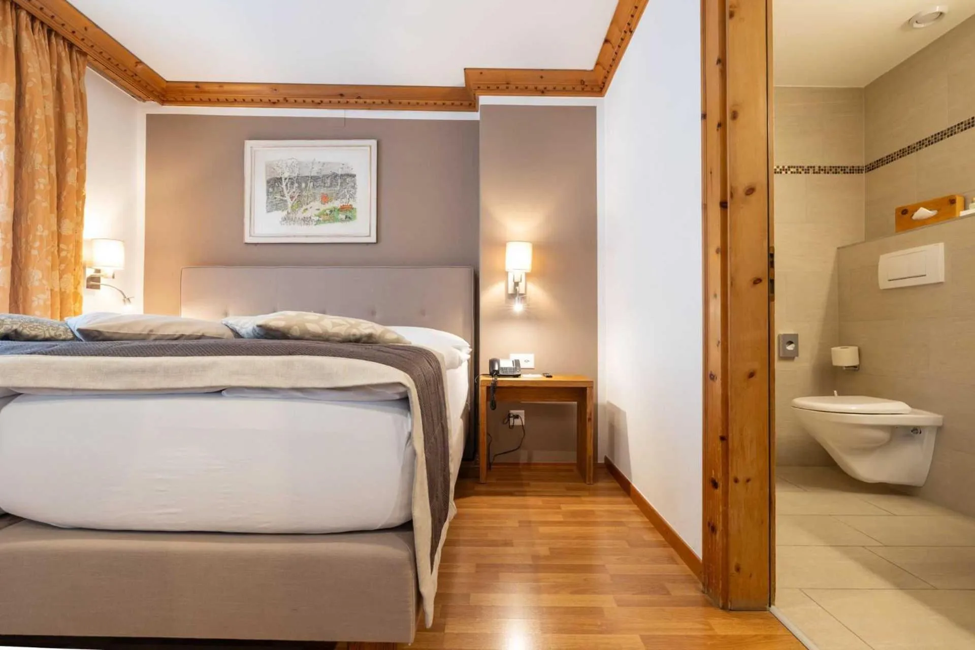 Bed in Hotel Stern Chur