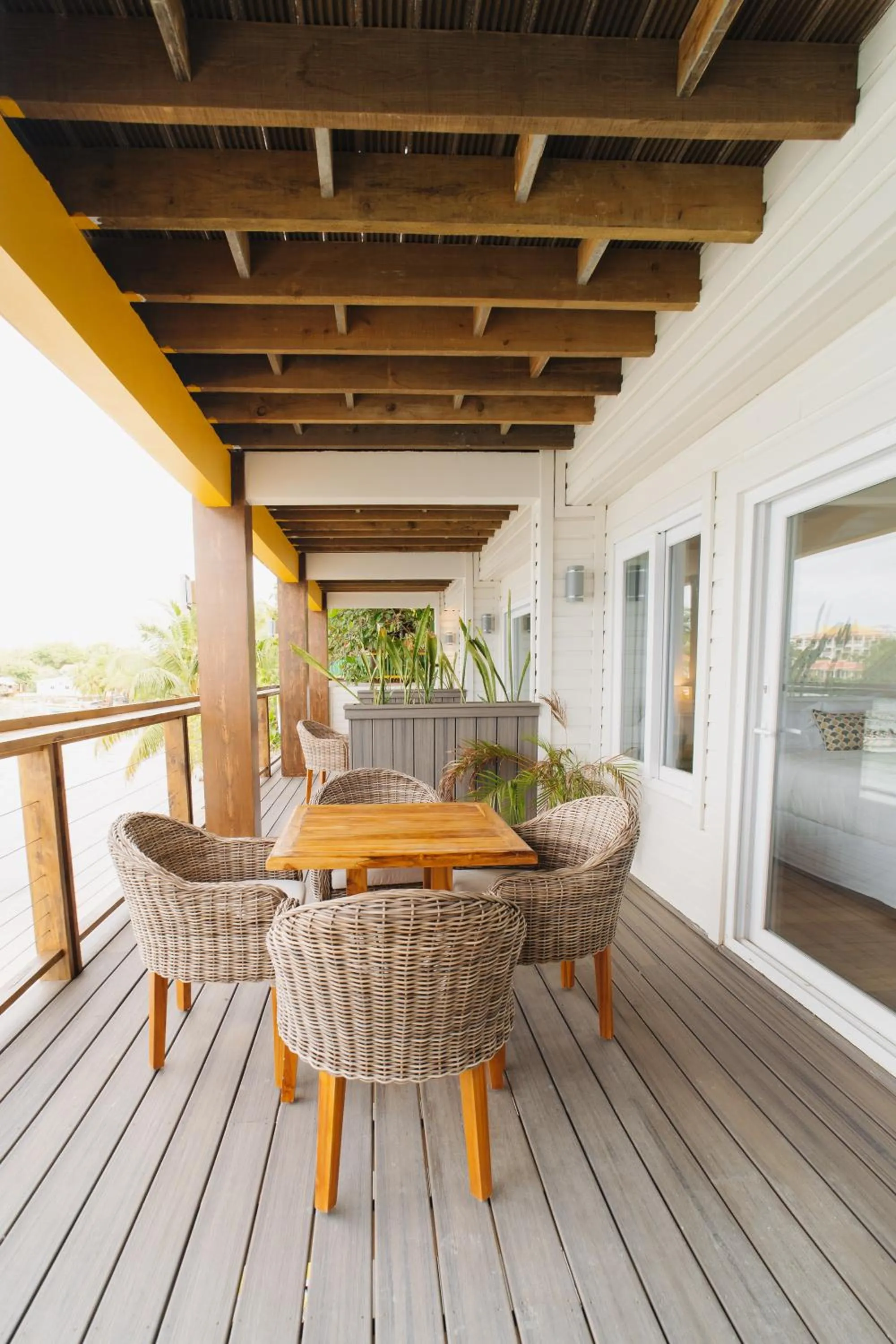 Patio in The Beach House Boutique Hotel