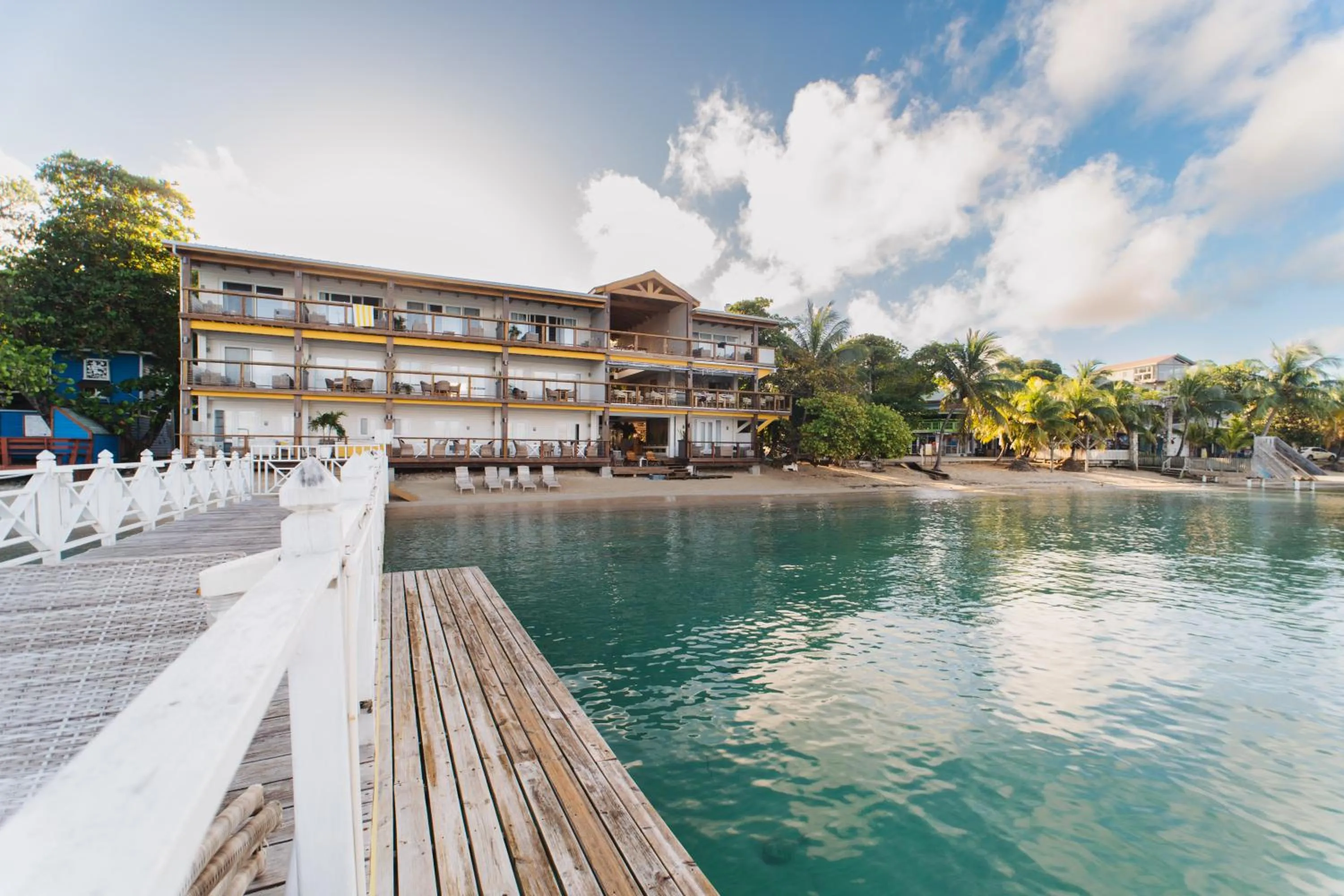 Property building in The Beach House Boutique Hotel