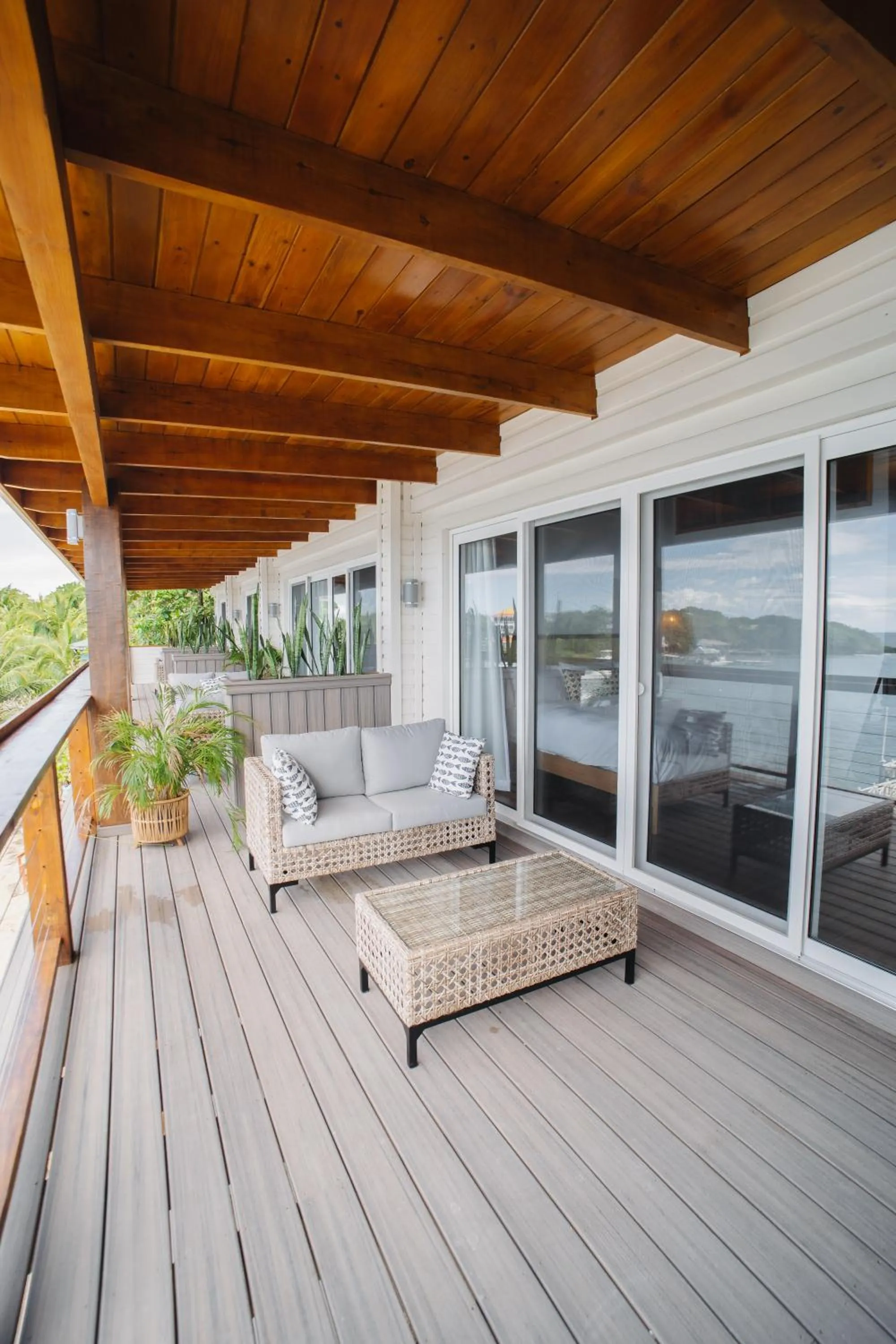 Patio in The Beach House Boutique Hotel