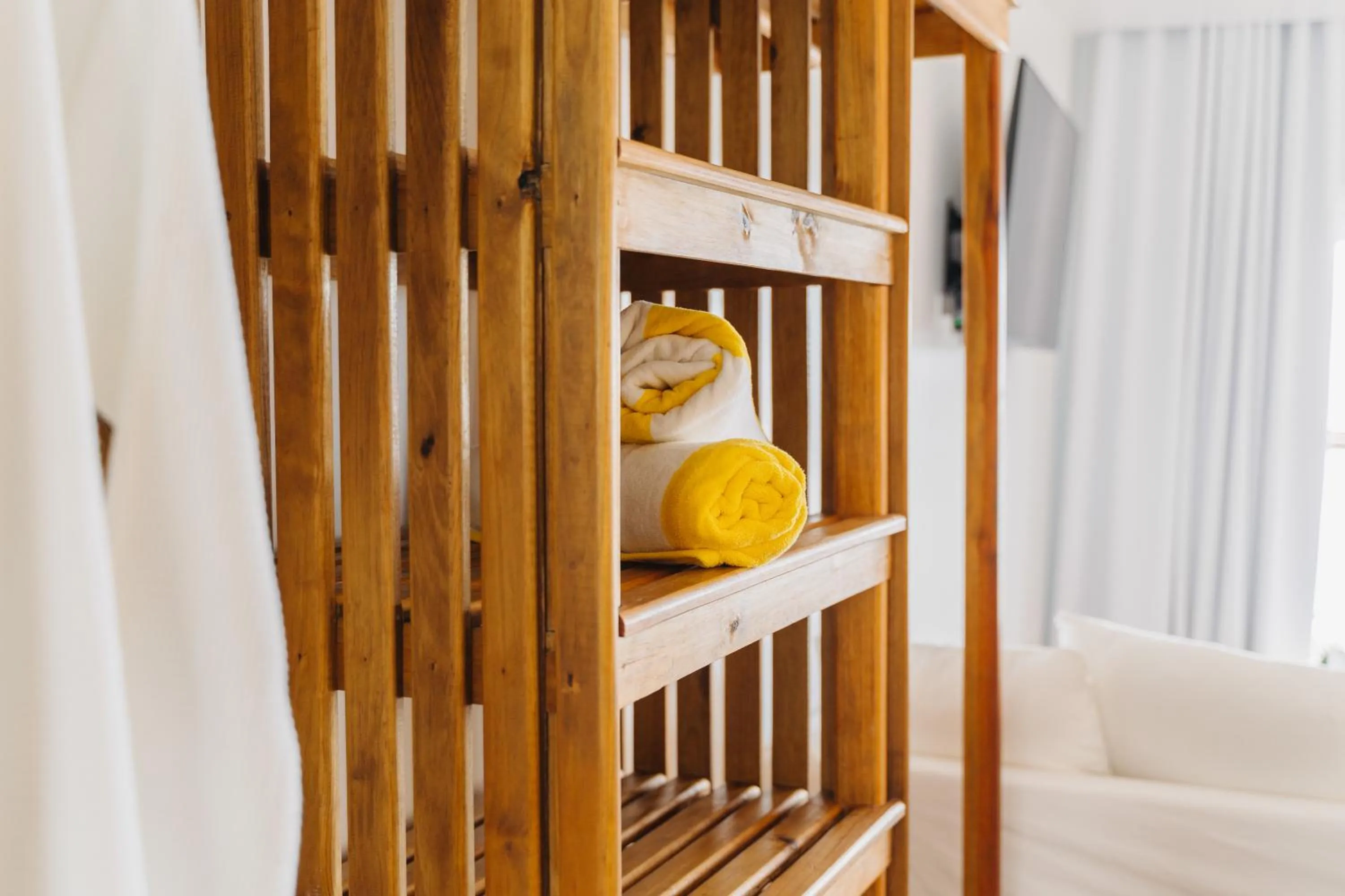 wardrobe in The Beach House Boutique Hotel