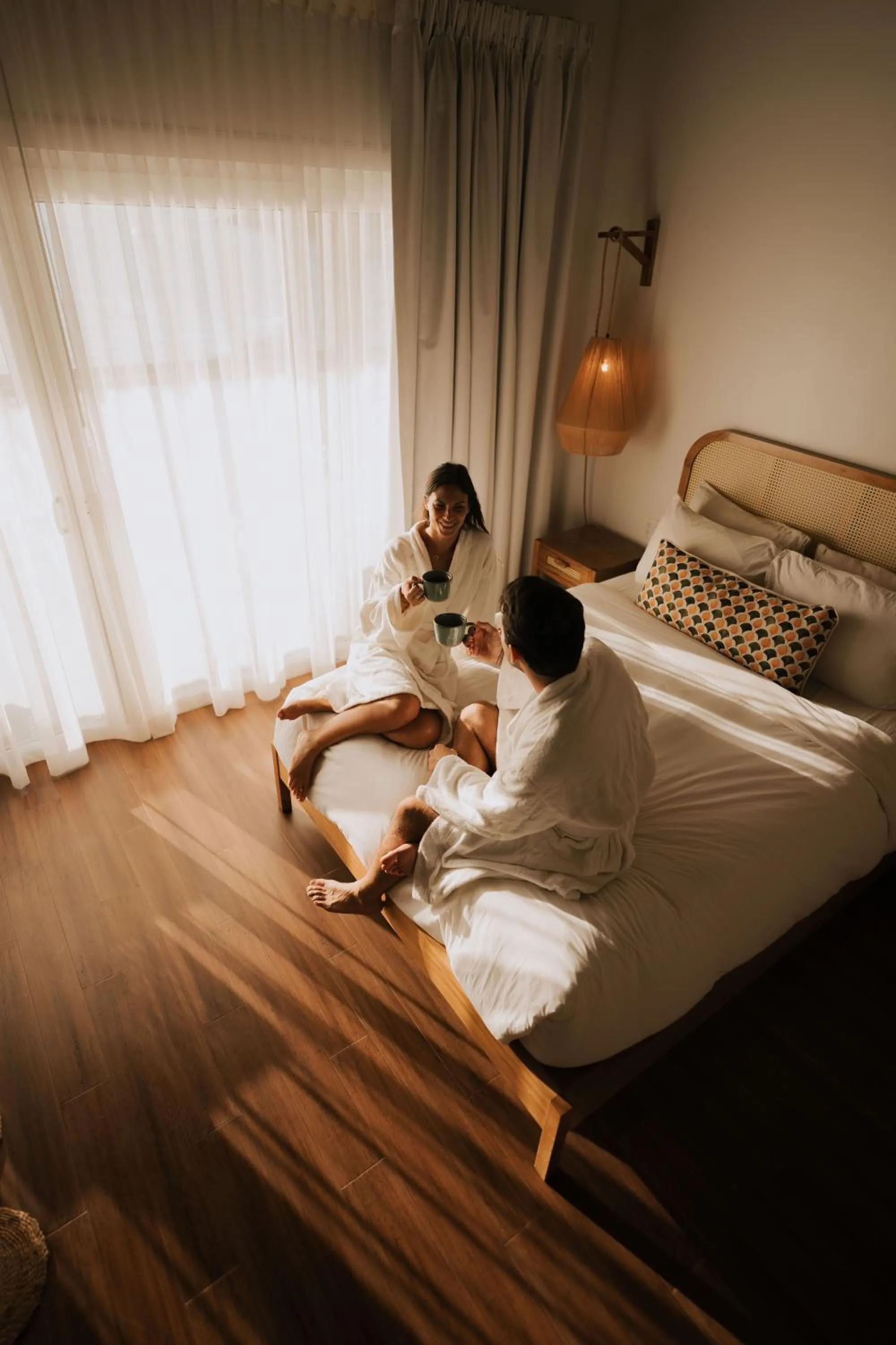 Bedroom, Bed in The Beach House Boutique Hotel