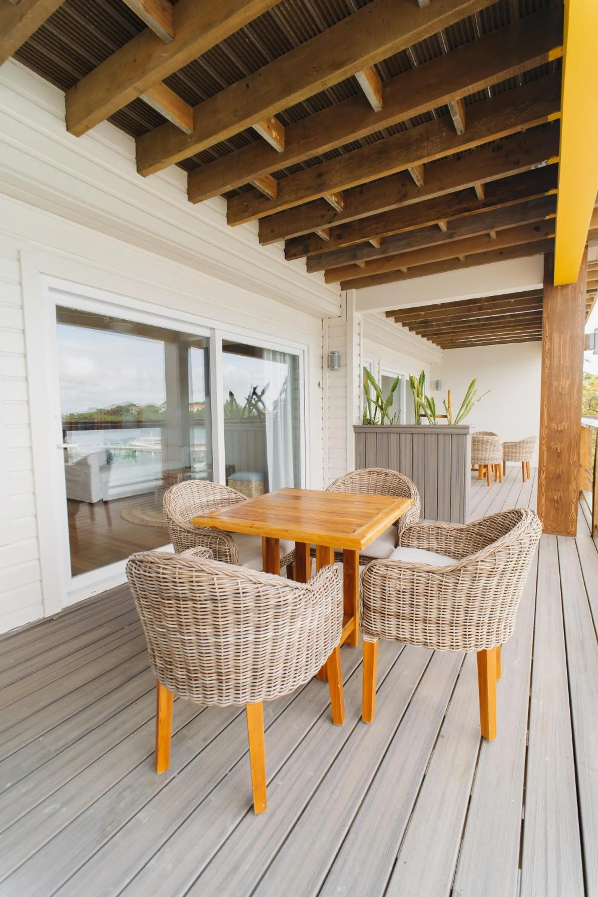 Patio in The Beach House Boutique Hotel