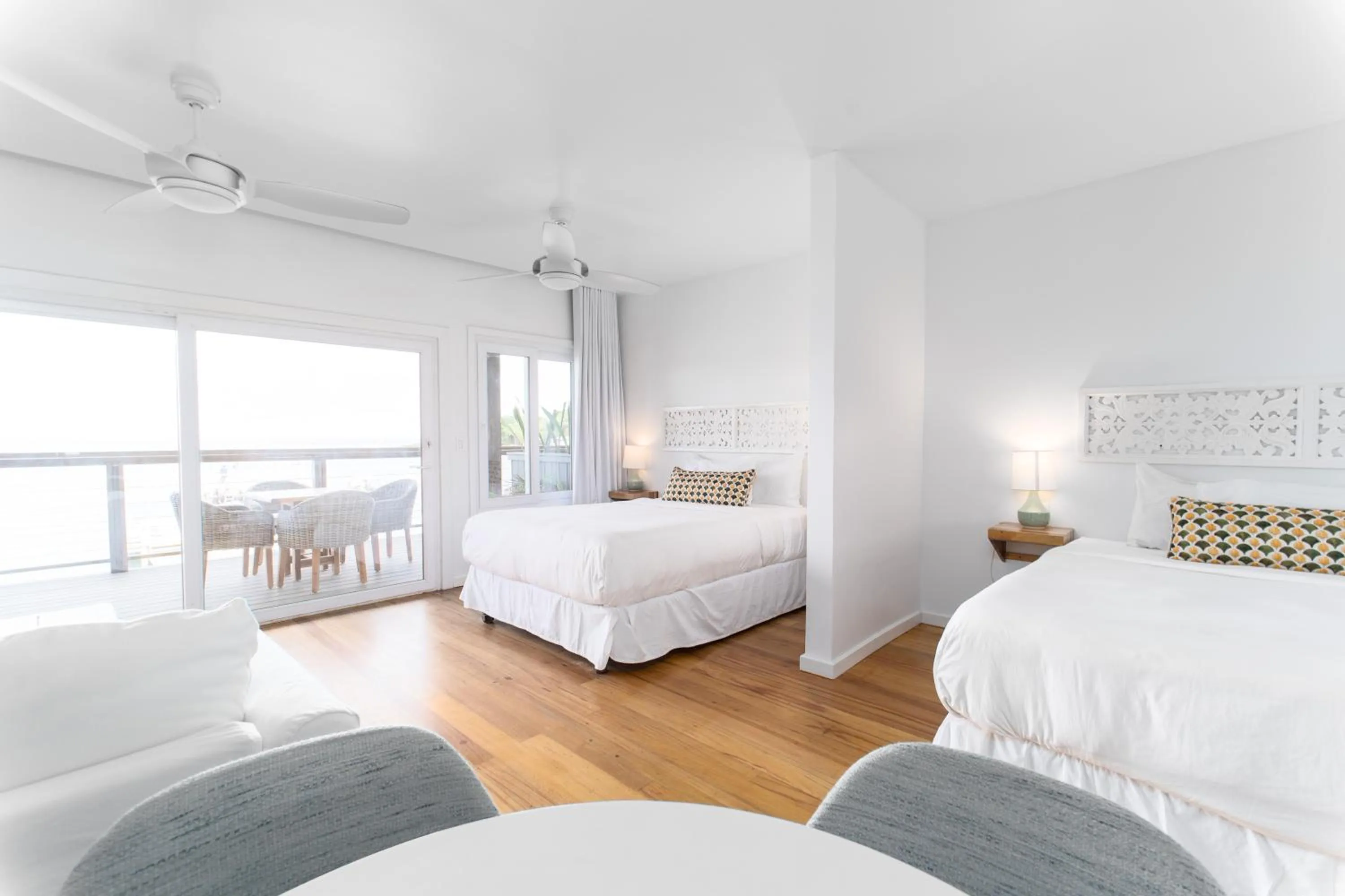 Bedroom, Bed in The Beach House Boutique Hotel