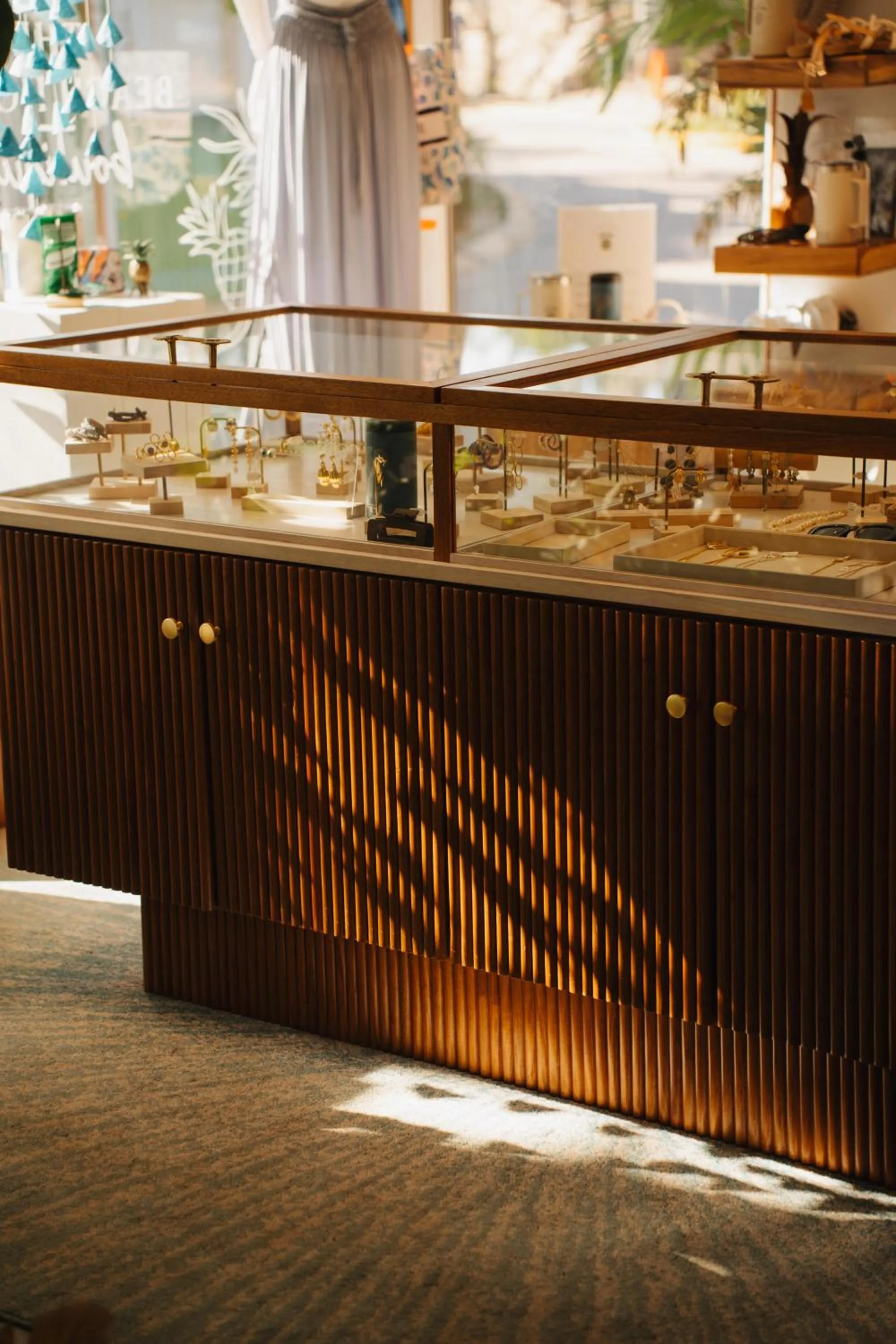 On-site shops in The Beach House Boutique Hotel