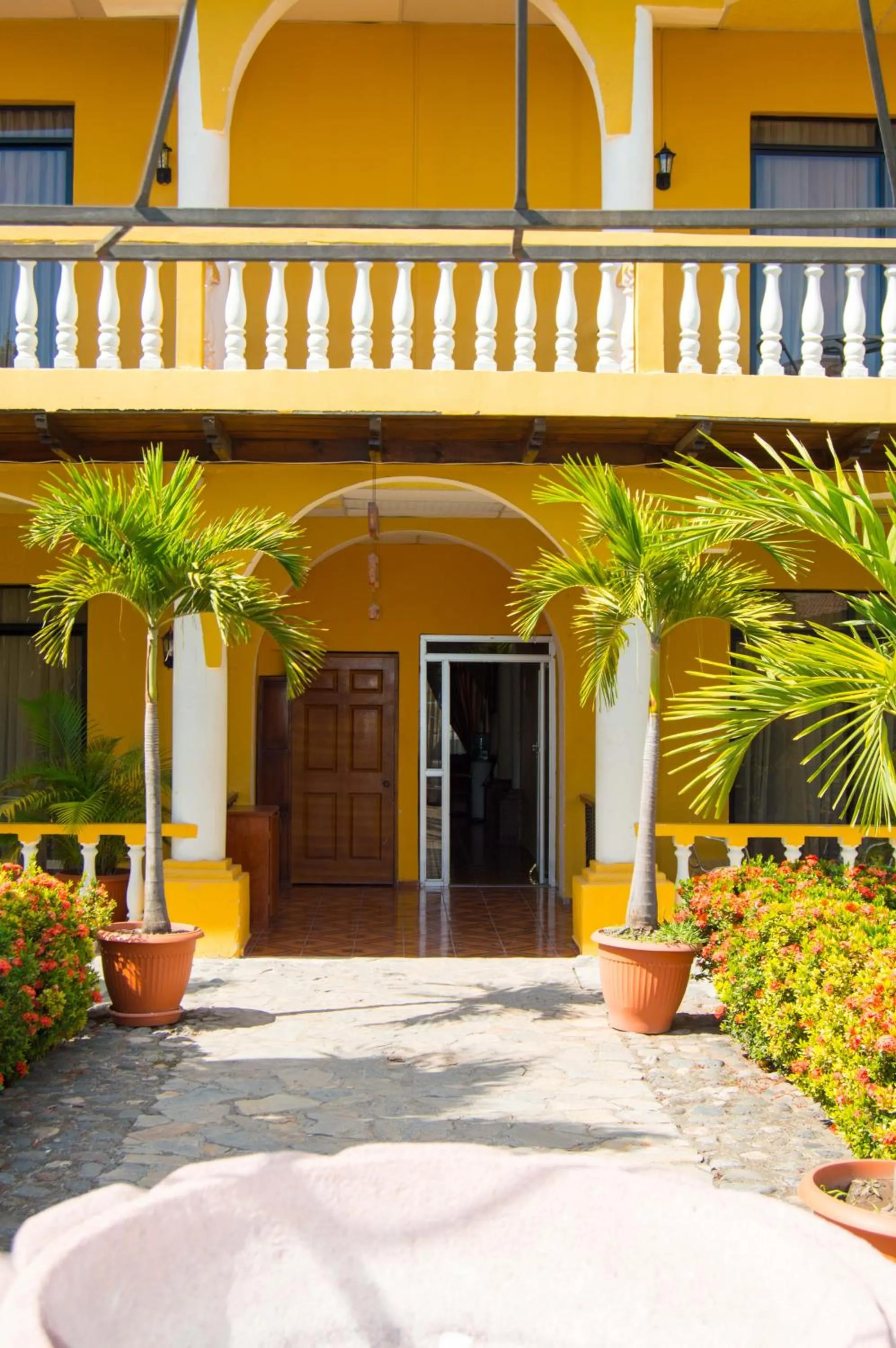 Facade/entrance in Hotel Antigua Comayagua